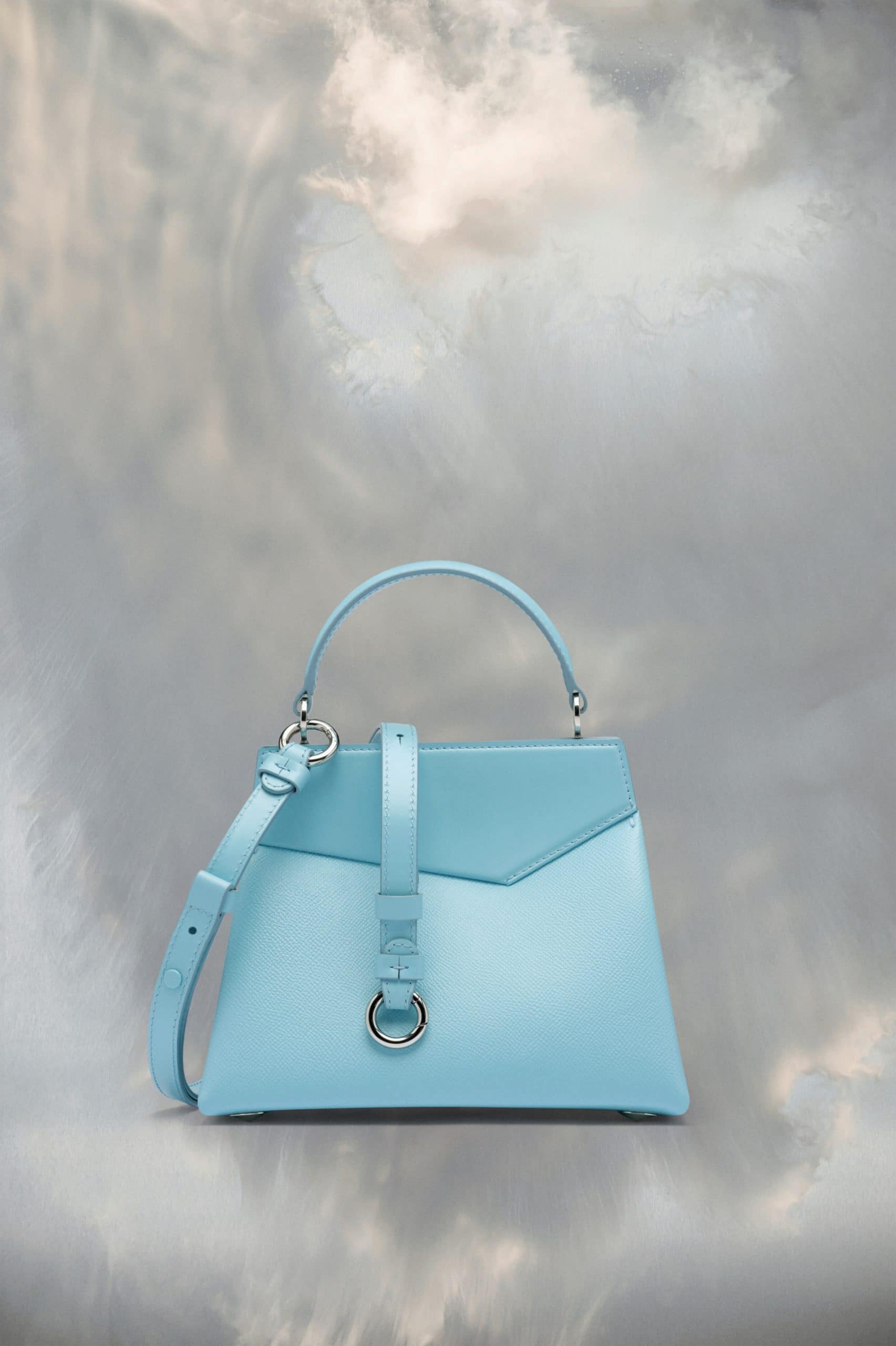 Maison Margiela Teal Fibres Shoulder Bag - Image 3