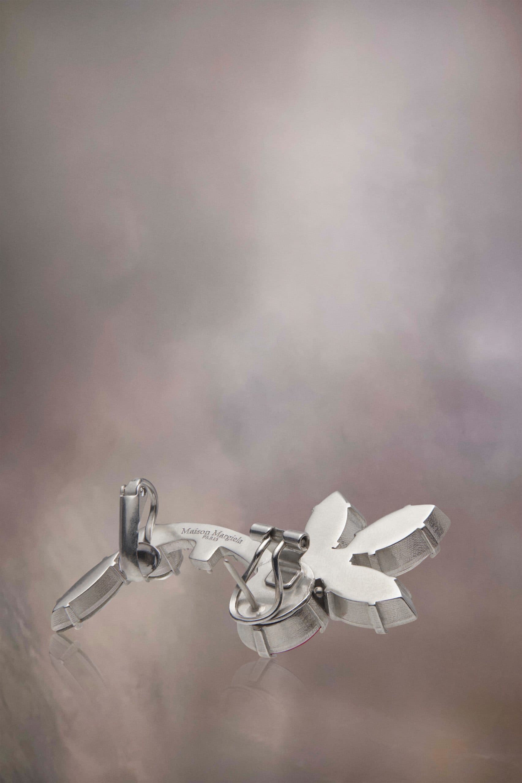 Maison Margiela Bicolor Fibres Earrings - Image 3