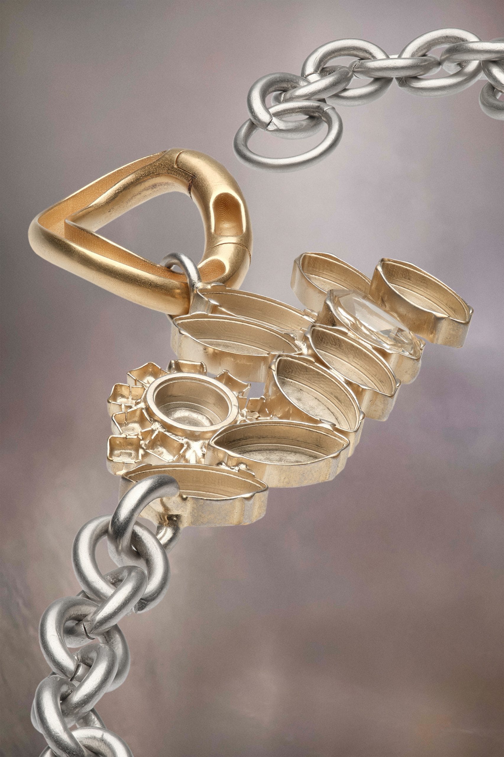 Maison Margiela Bronze Fibres Necklace - Image 2