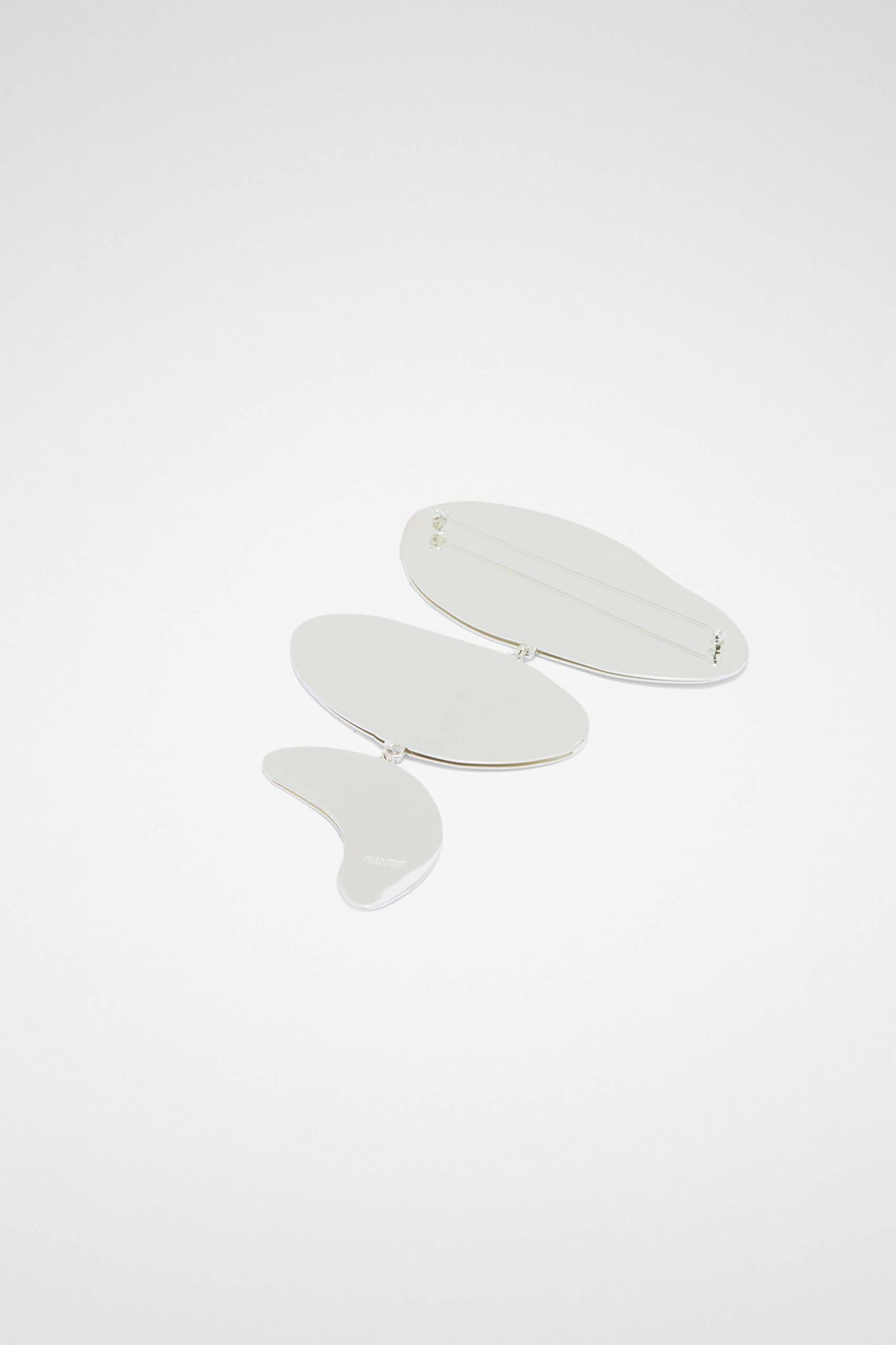 Jil Sander Silver Fibres Broch - Image 3