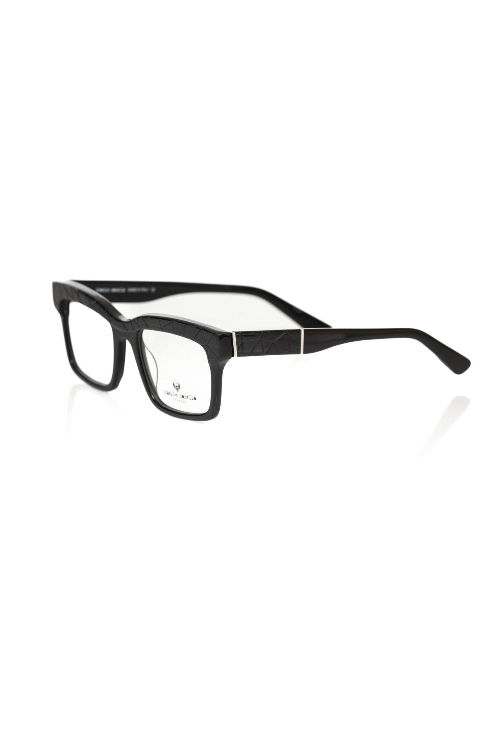 Frankie Morello Black Acetate Men's Frame - Image 2