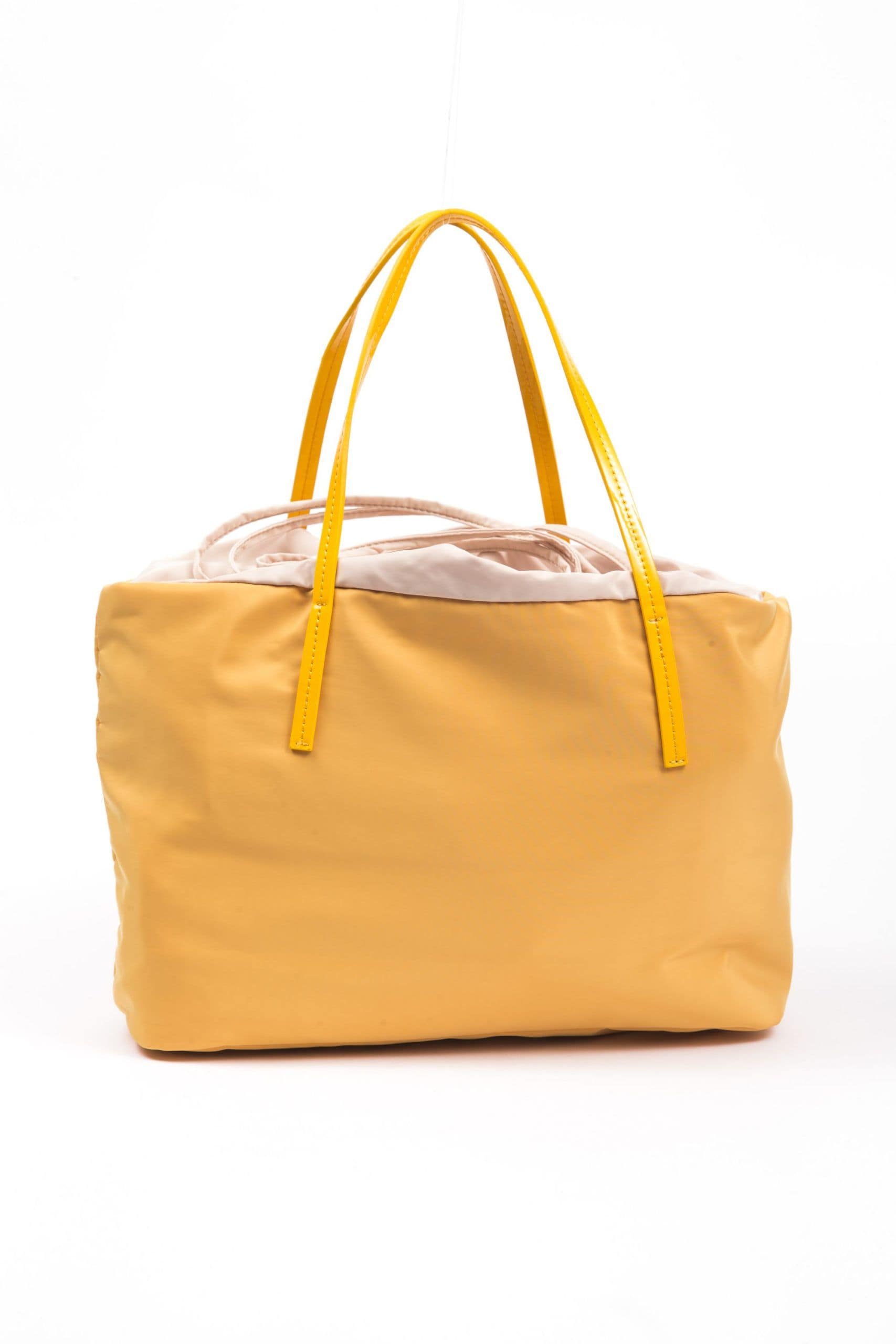 BYBLOS Yellow Polyester Women Shoulder Bag - Image 3