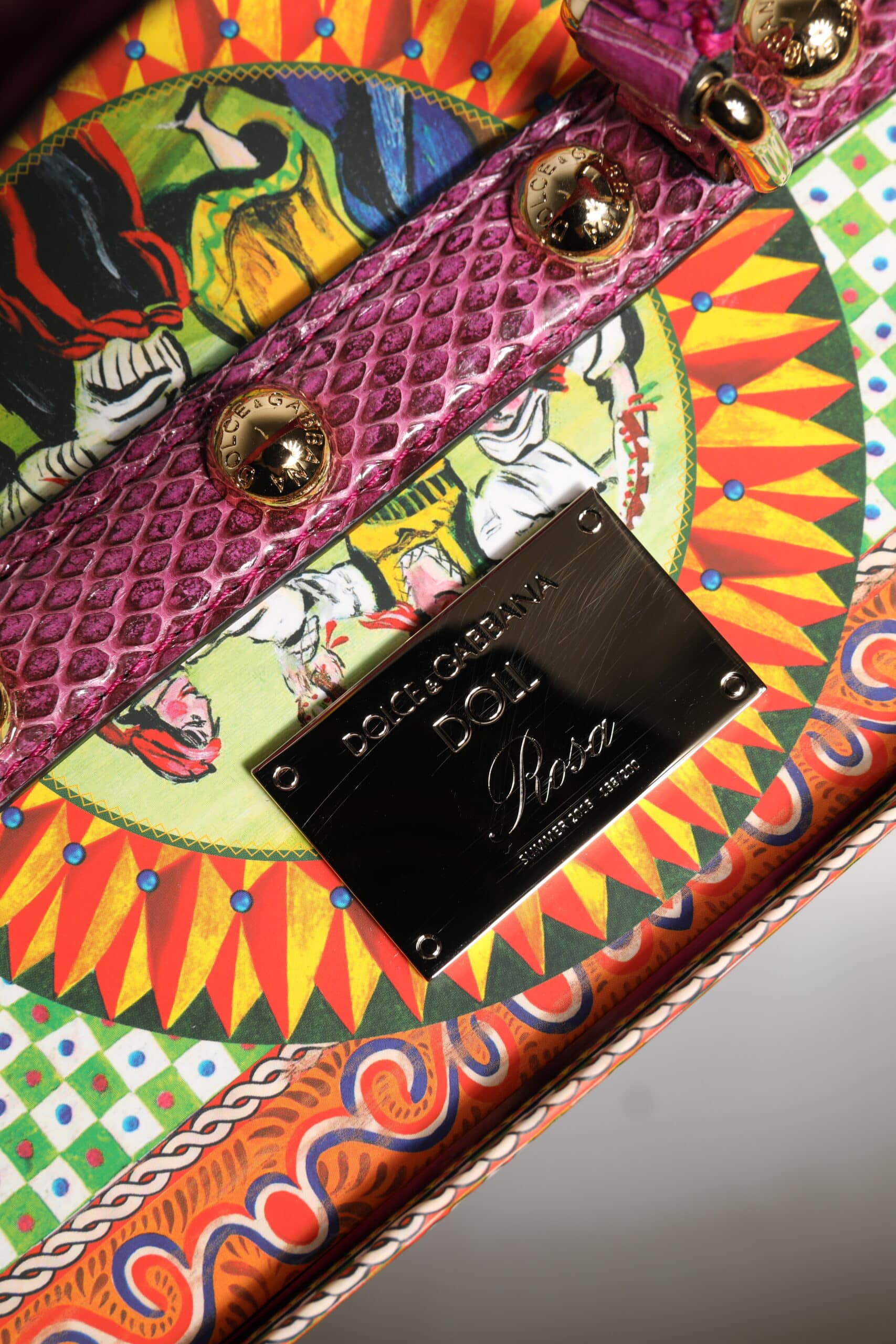 Dolce & Gabbana Black Dress Ceramic Porcelain Fashion Leather Sicily Dolls - Image 5