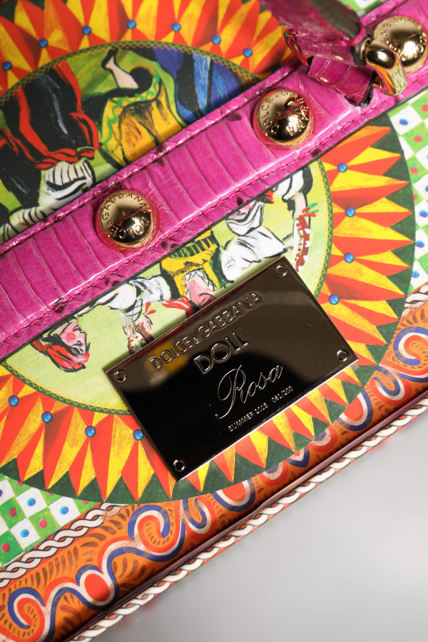 Dolce & Gabbana Pink Dress Ceramic Porcelain Fashion Leather Sicily Dolls - Image 5