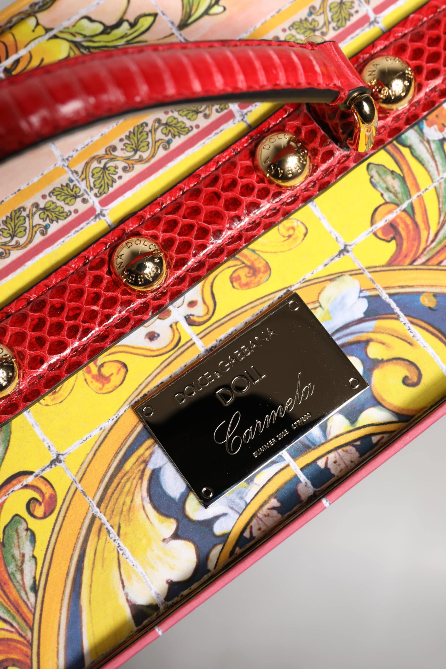 Dolce & Gabbana Black Dress Ceramic Porcelain Fashion Leather Sicily Dolls - Image 5