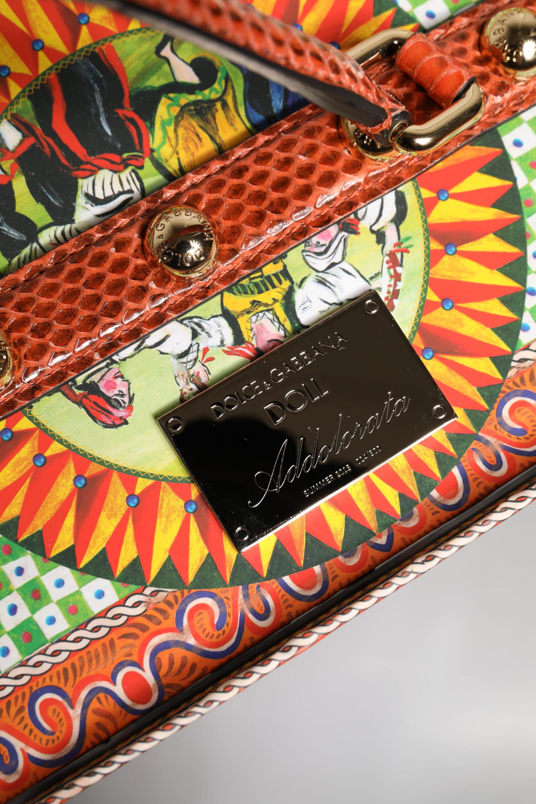 Dolce & Gabbana Black Dress Ceramic Porcelain Fashion Leather Sicily Dolls - Image 5