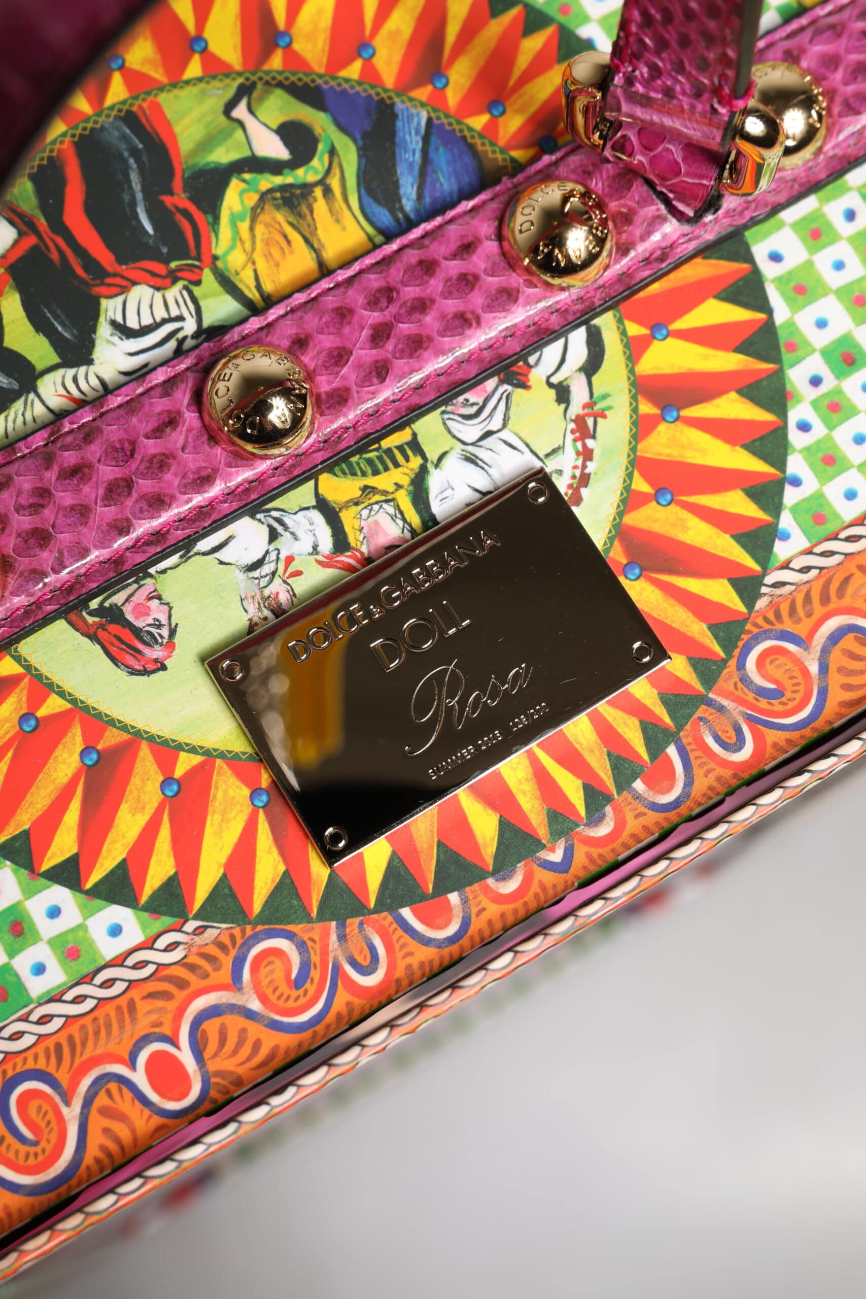 Dolce & Gabbana Black Dress Ceramic Porcelain Fashion Leather Sicily Dolls - Image 5