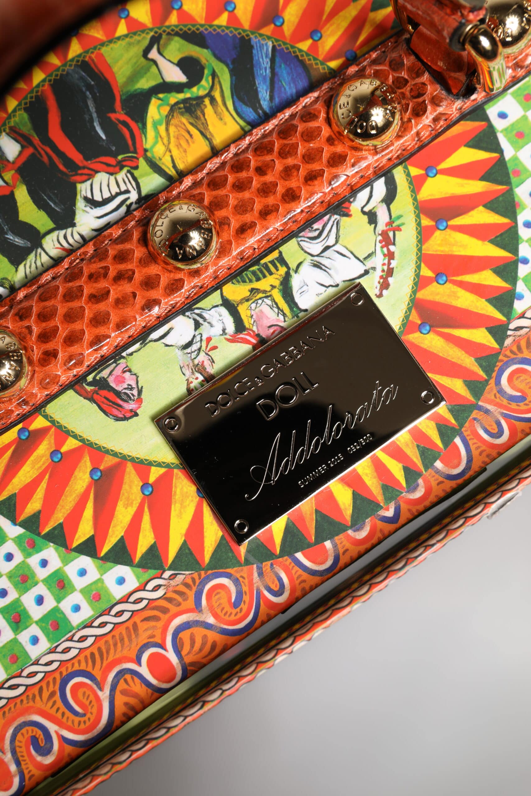 Dolce & Gabbana Black Dress Ceramic Porcelain Fashion Leather Sicily Dolls - Image 5