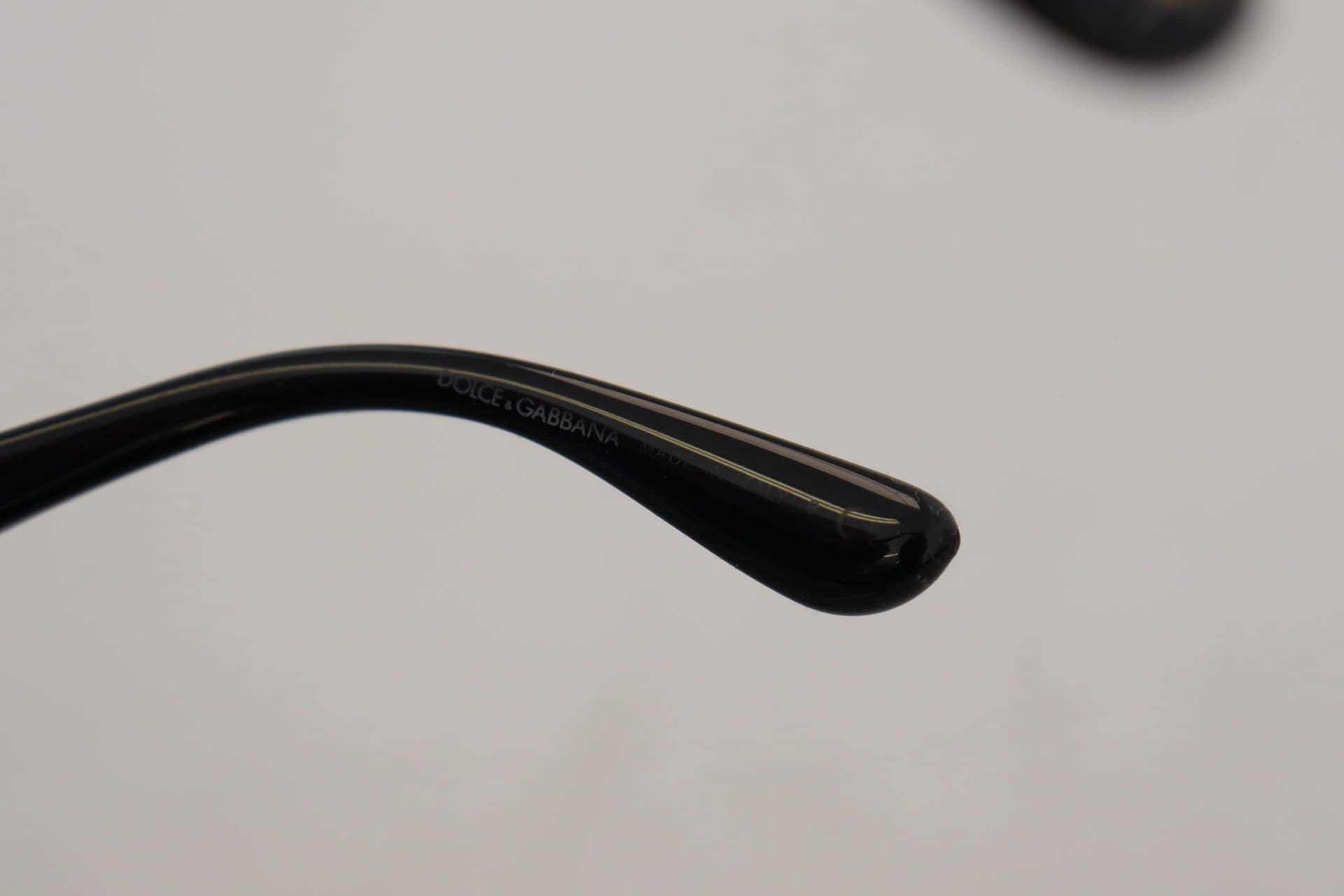 Dolce & Gabbana Black Gold Sequin Butterfly Polarized DG4326 Sunglasses - Image 7