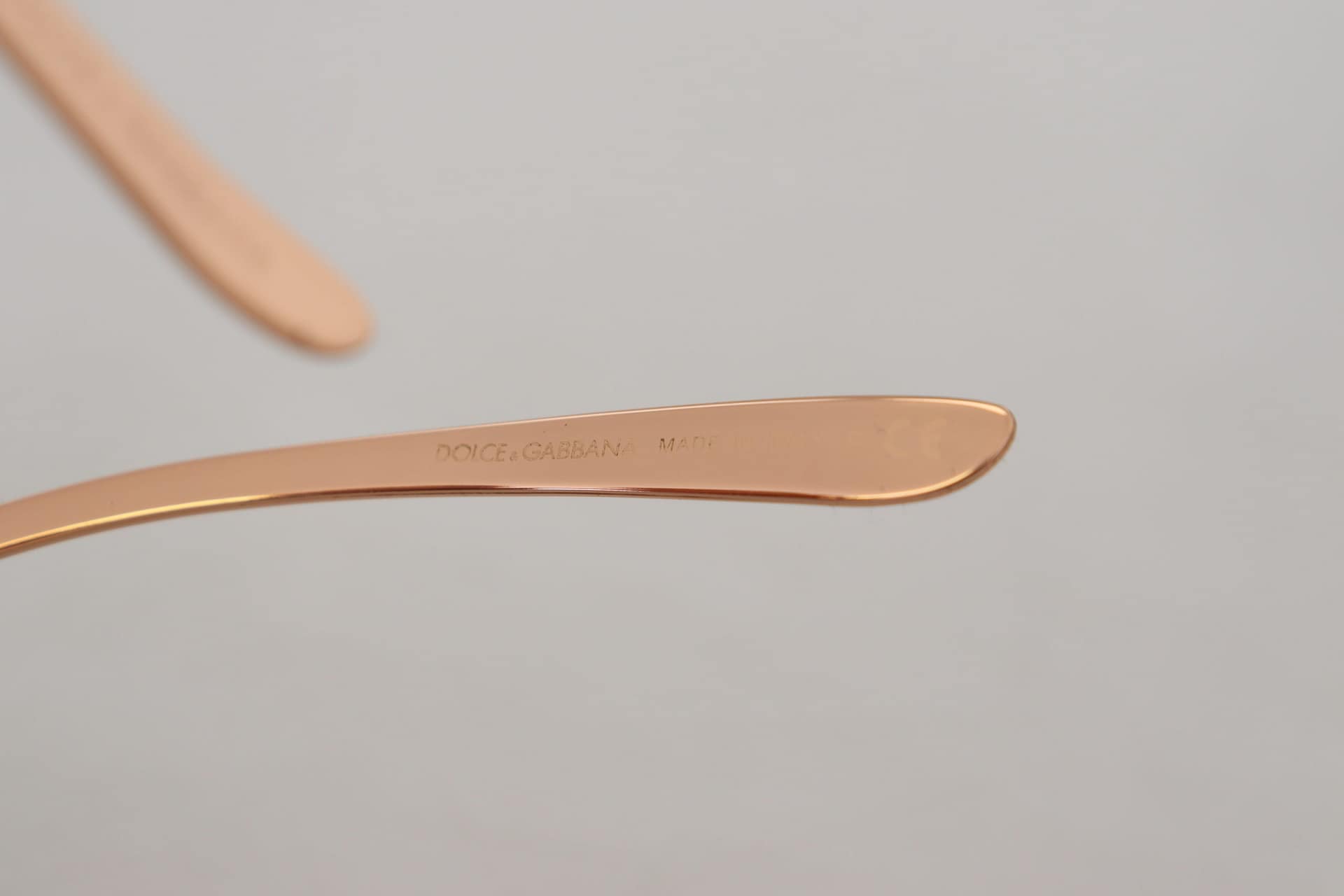 Dolce & Gabbana Pink Gold Rose Sequin Embroidery DG2202 Sunglasses - Image 7