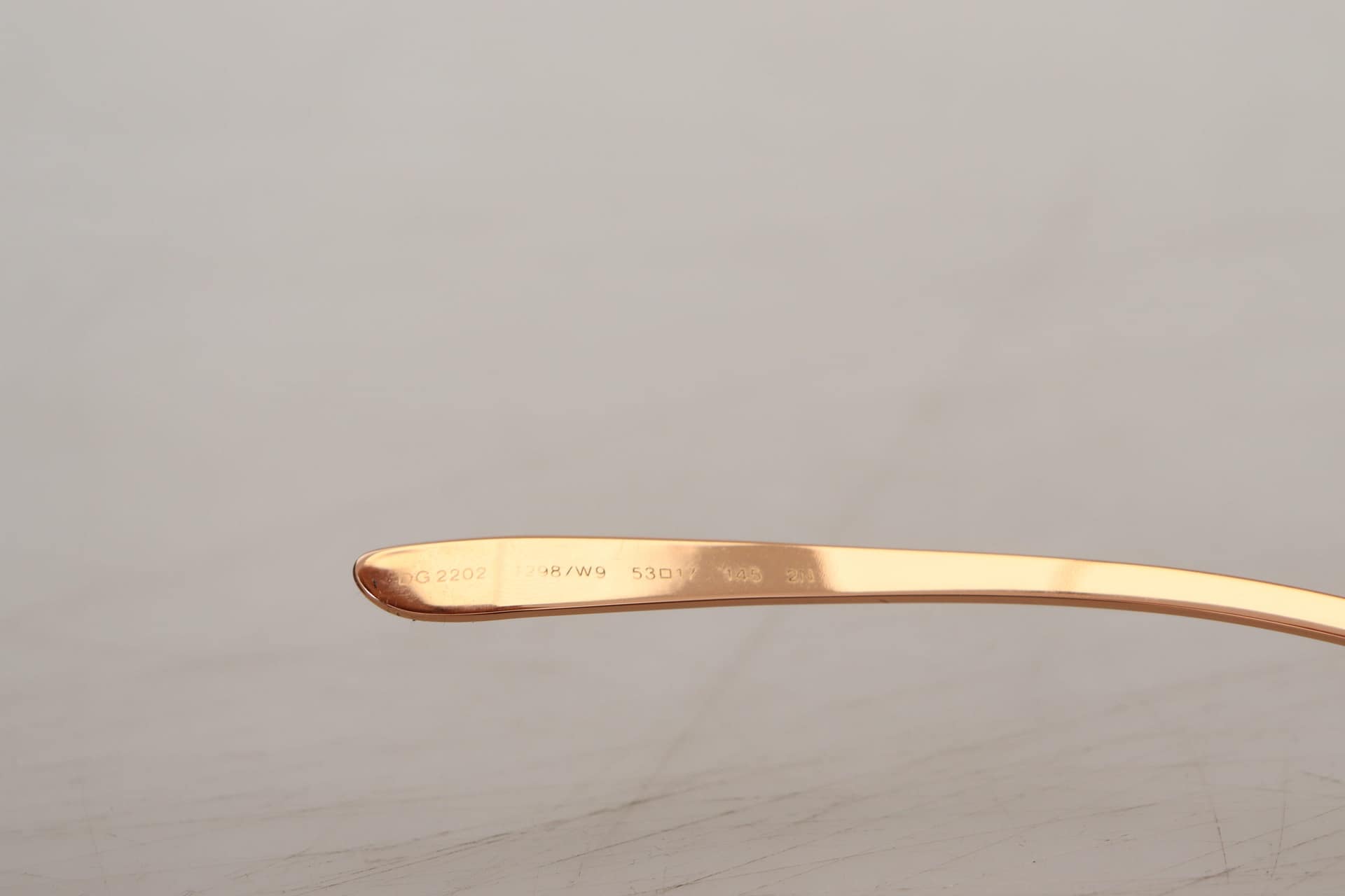 Dolce & Gabbana Pink Gold Rose Sequin Embroidery DG2202 Sunglasses - Image 8