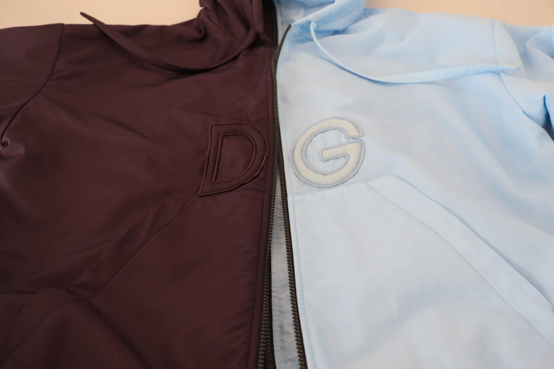 Dolce & Gabbana Black Blue DG Hooded Full Zip Men Jacket - Image 6