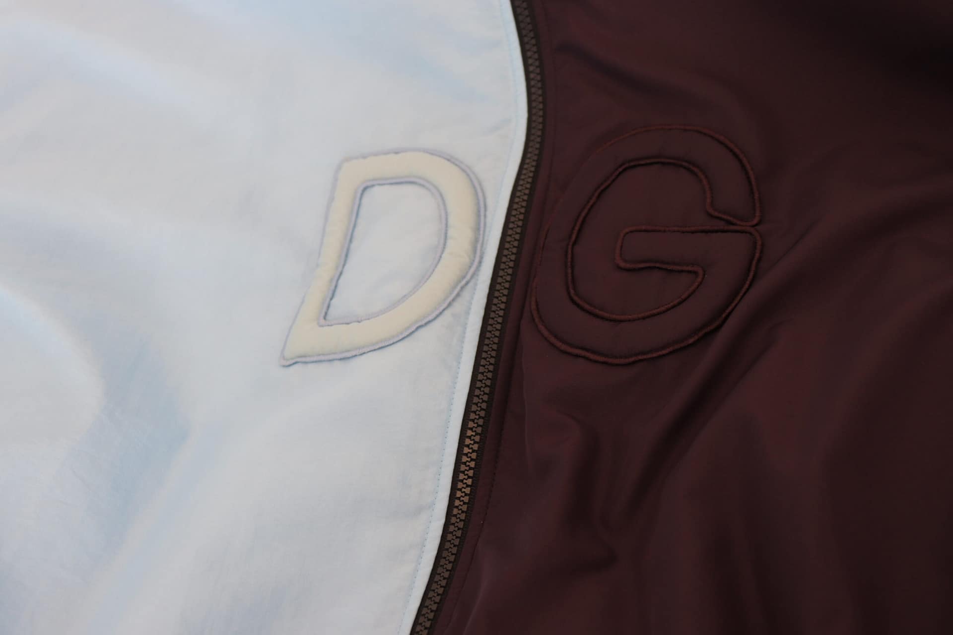 Dolce & Gabbana Black Blue DG Hooded Full Zip Men Jacket - Image 8