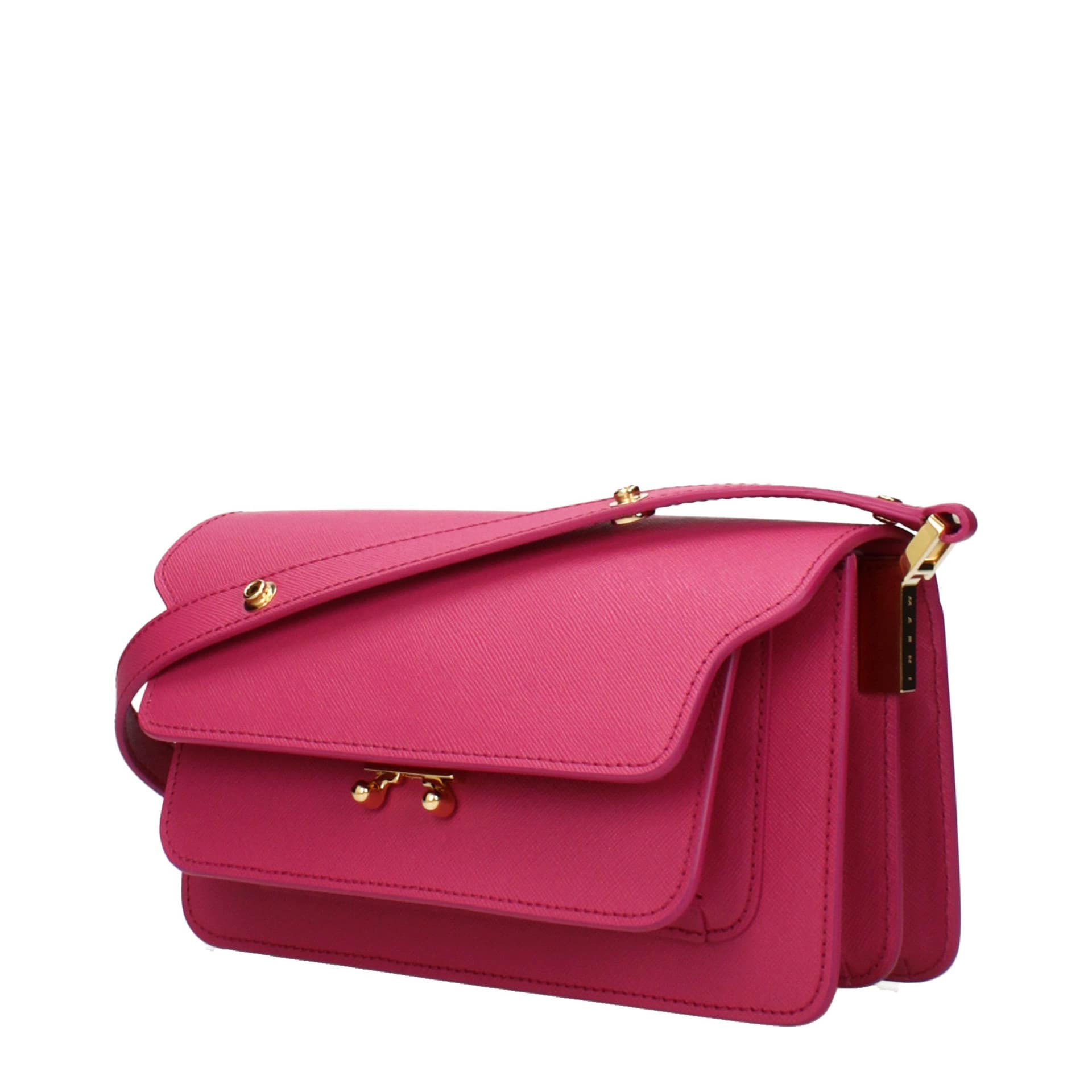 Marni Pink Leather Shoulder Bag - Image 2