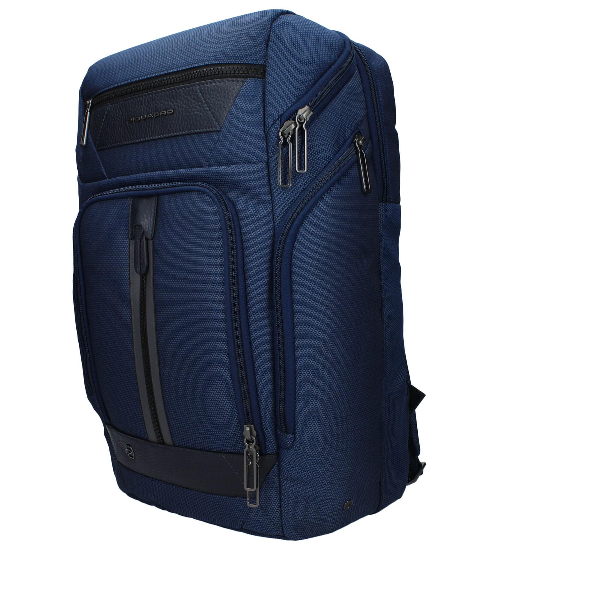 Piquadro Blue Fabric Backpack - Image 2