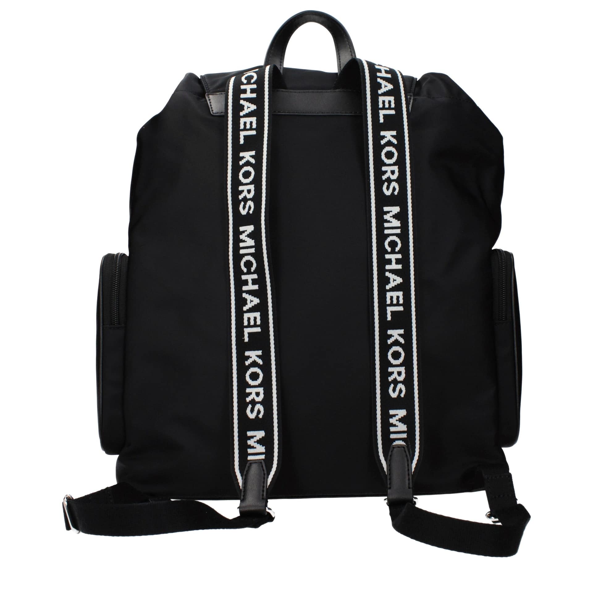 Michael Kors Black Fabric Backpack - Image 3