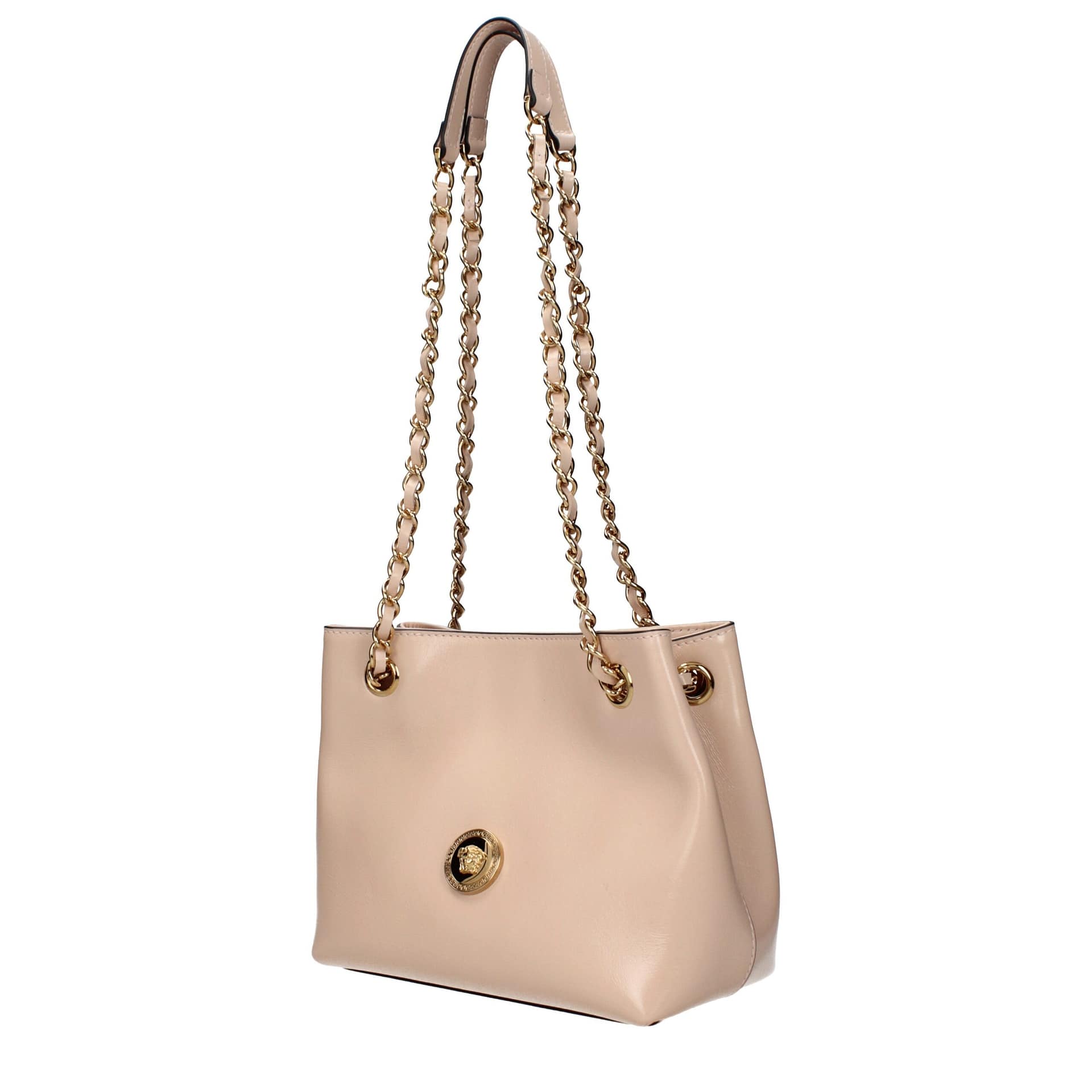 Versace Pink Leather Shoulder Bag - Image 2