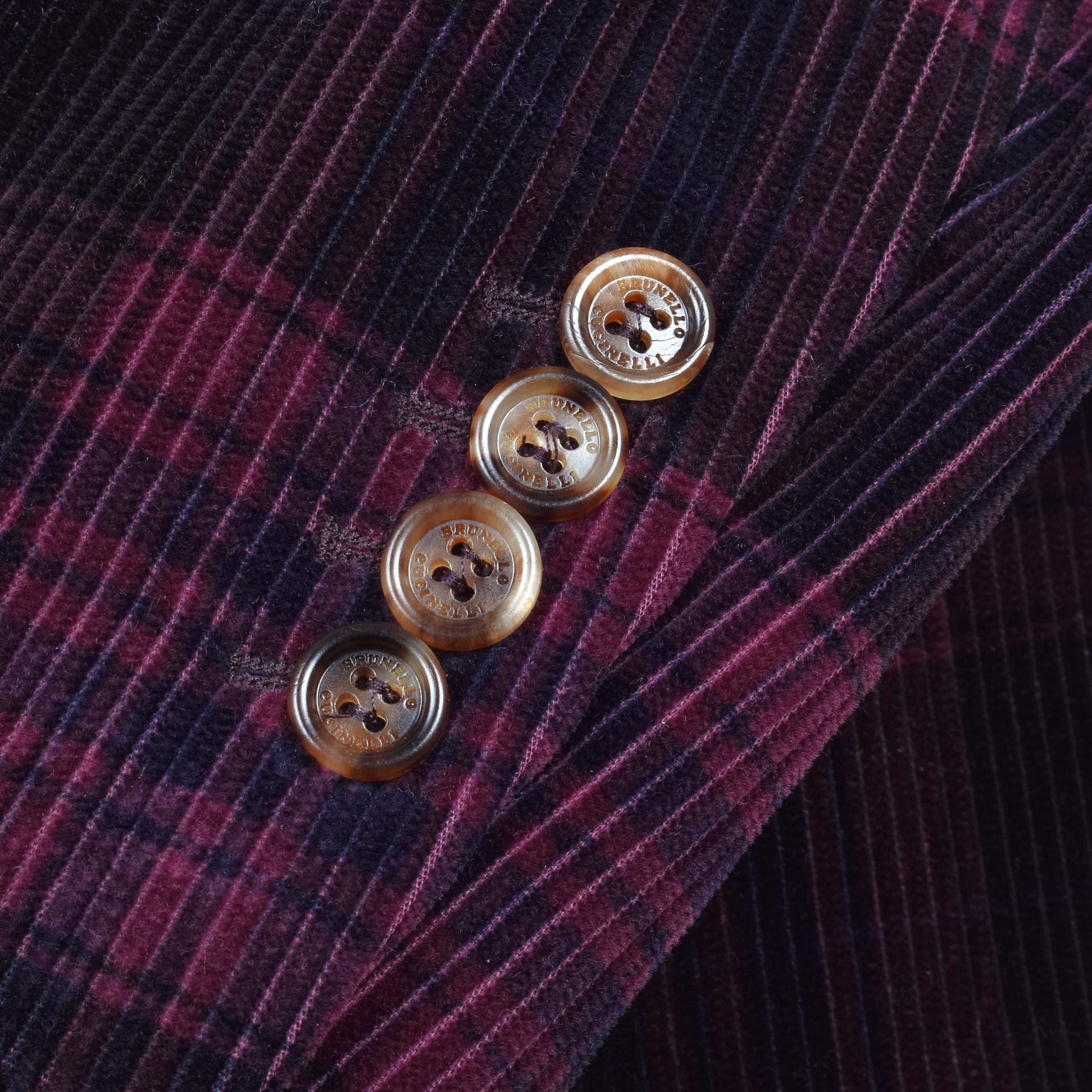 Brunello Cucinelli Bicolor Cotton Jackets And Coat - Image 4