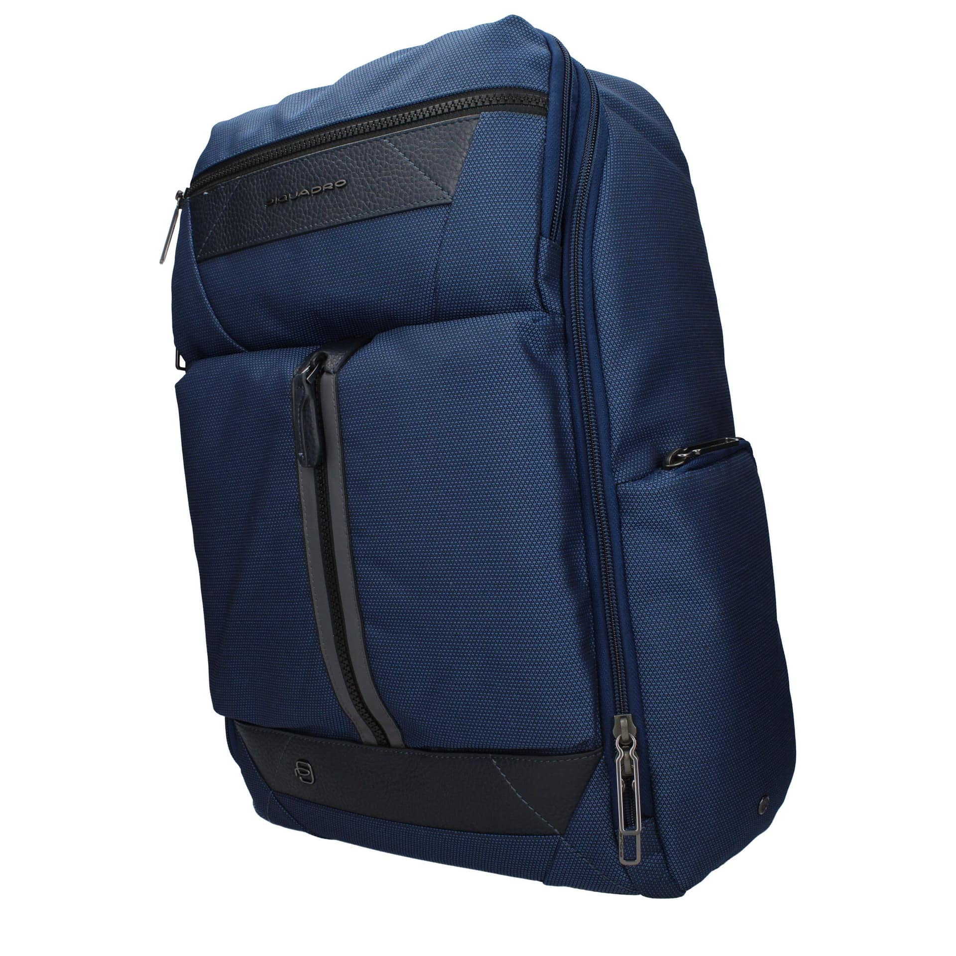 Piquadro Blue Fabric Backpack - Image 2
