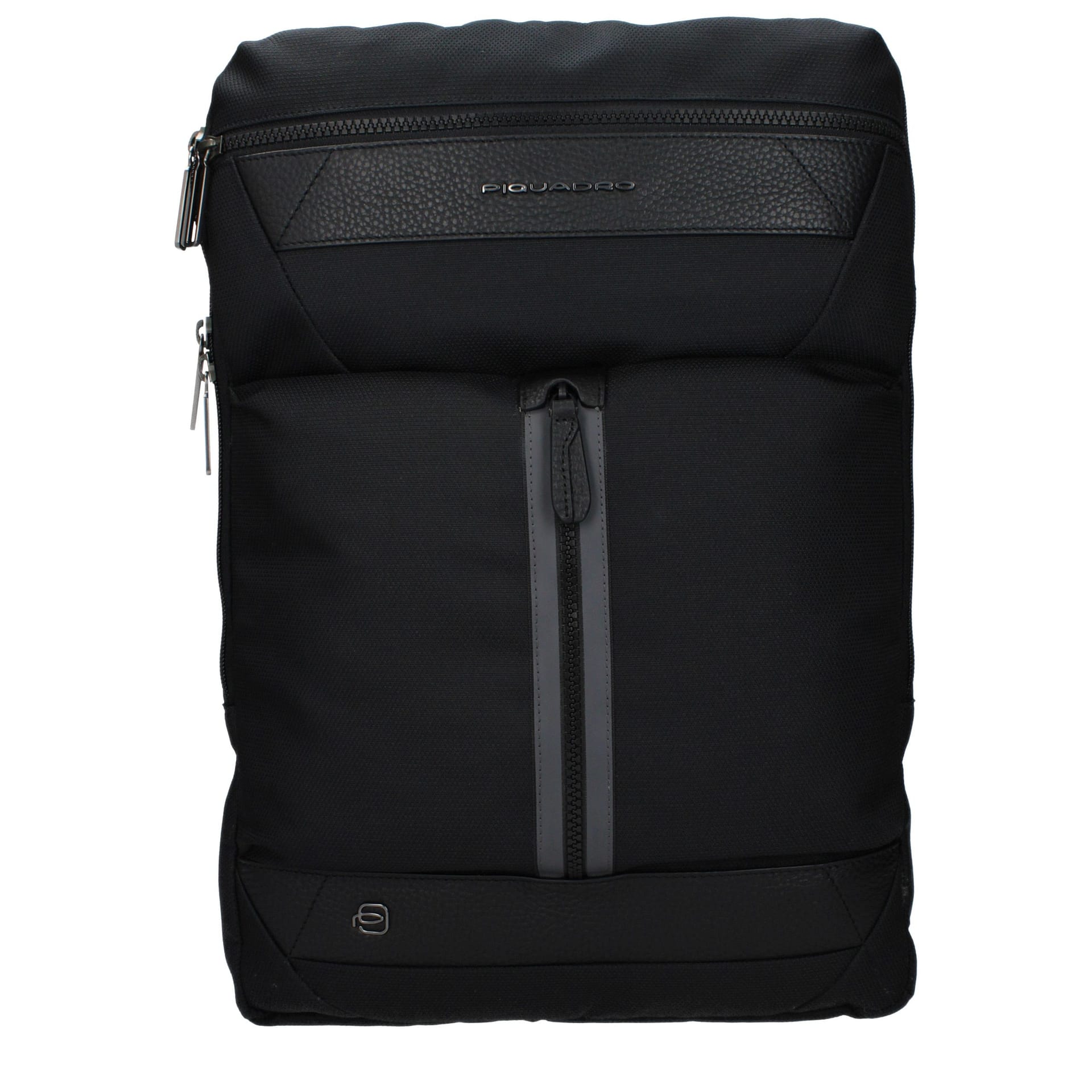 Piquadro Black Fabric Backpack