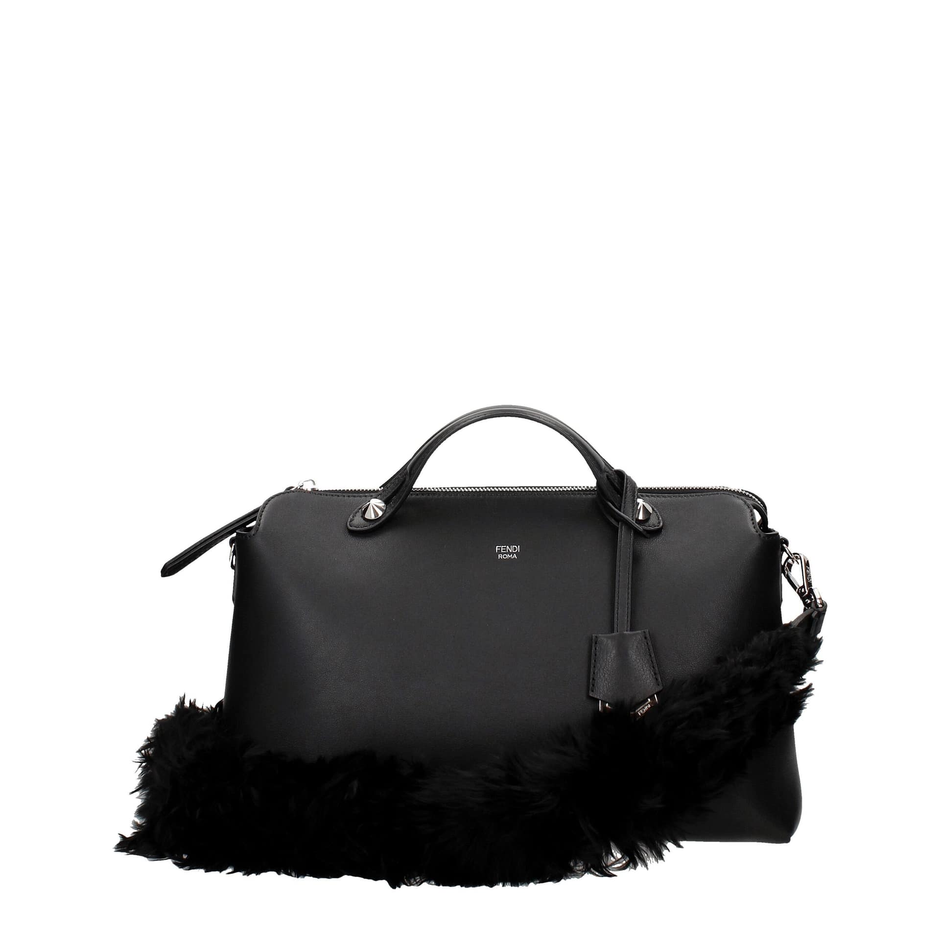 Fendi Black Leather Shoulder Bag - Image 2