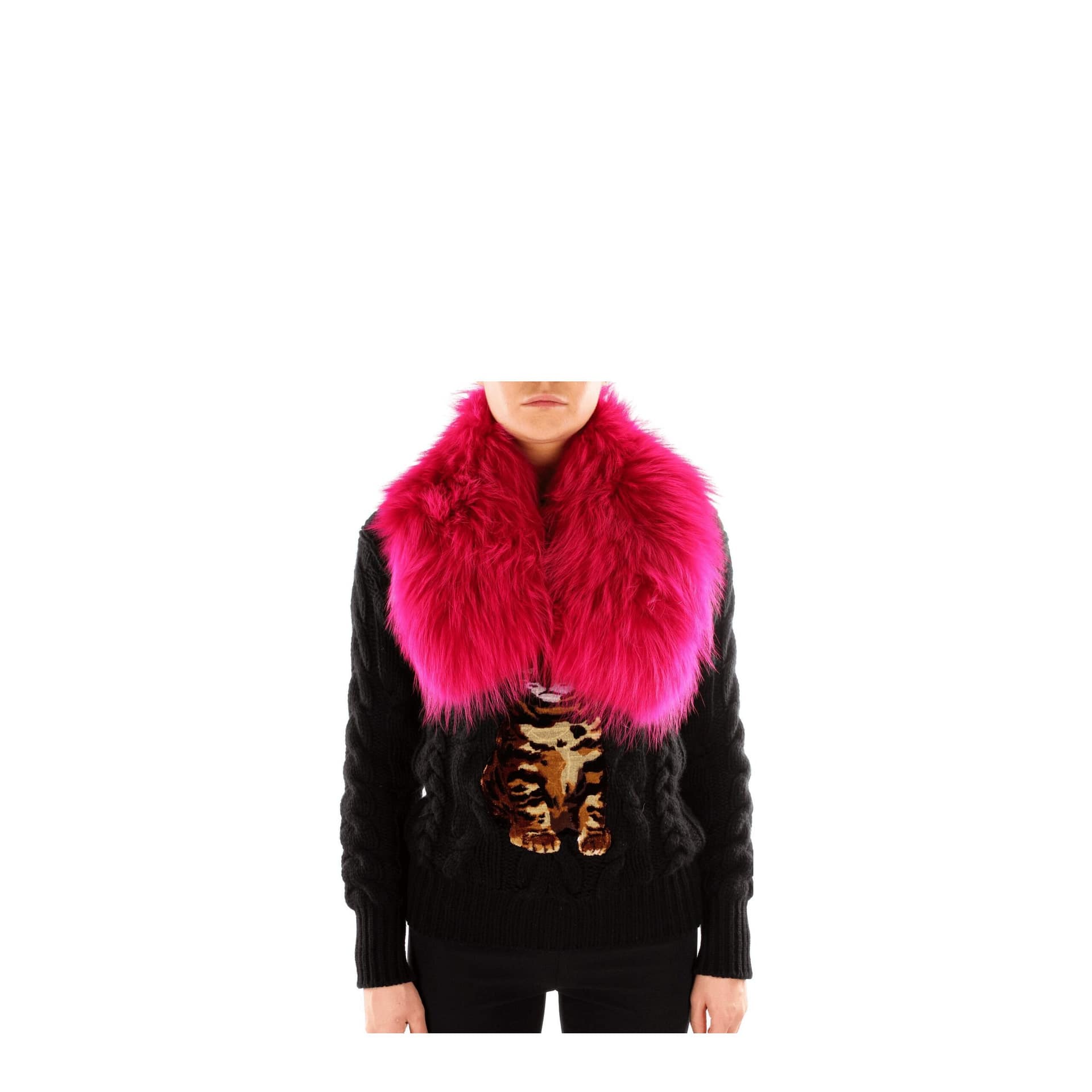 Mr. Mrs. Shirt Pink Fur Foulard - Image 2