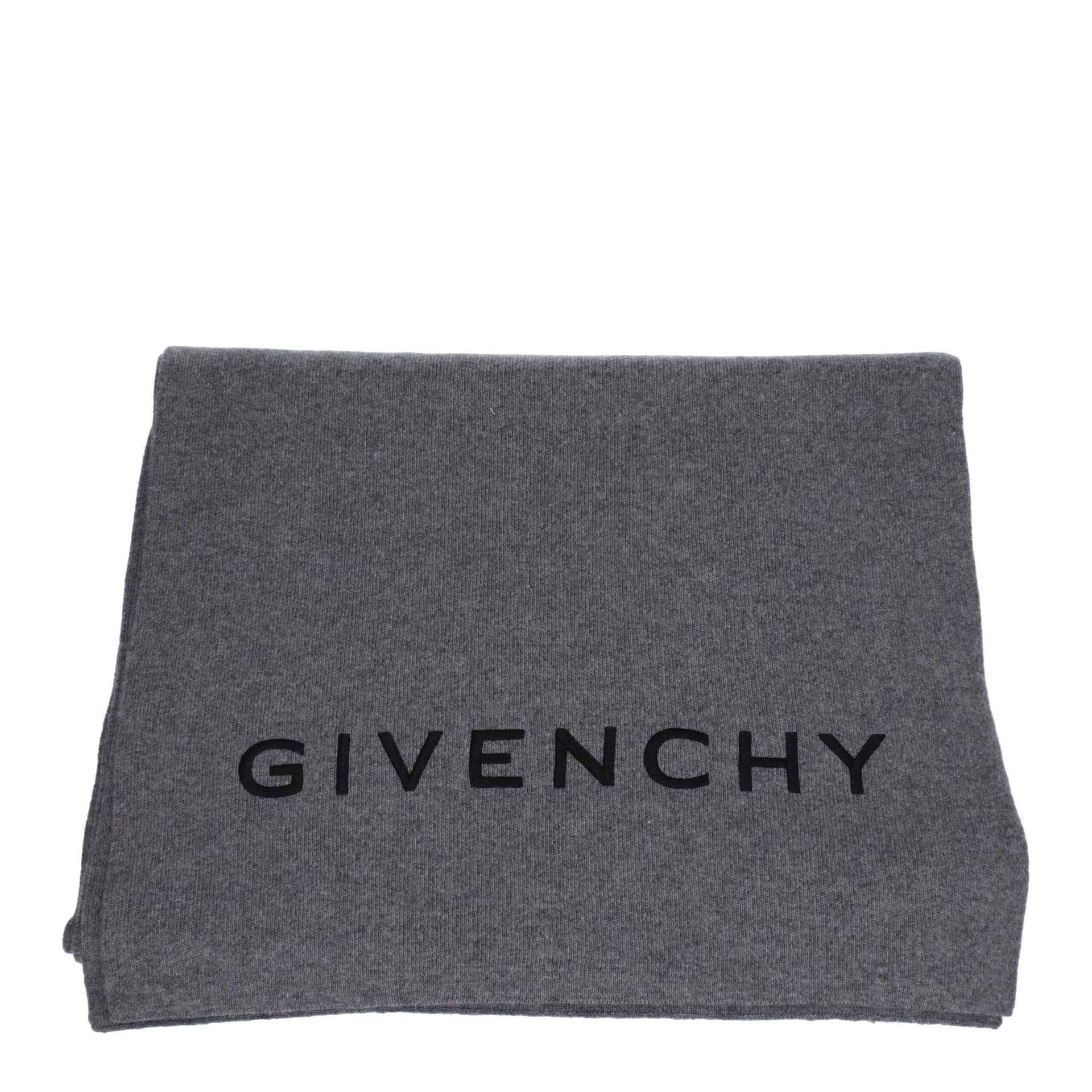 Givenchy Gray Wool Scarf - Image 3