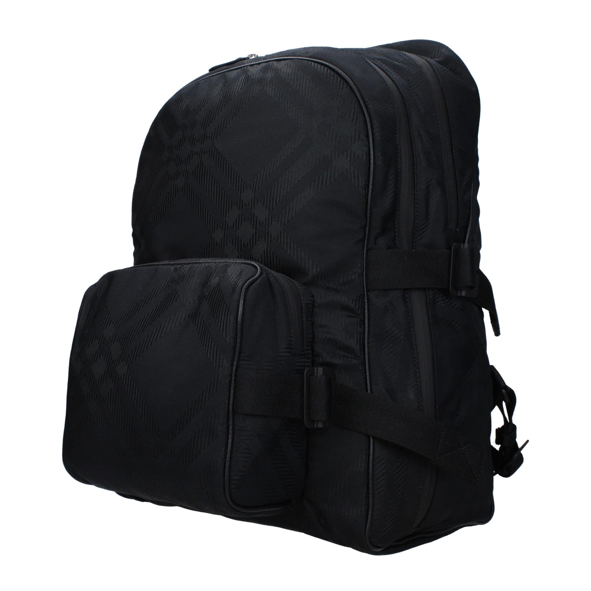 Burberry Black Fabric Backpack - Image 2