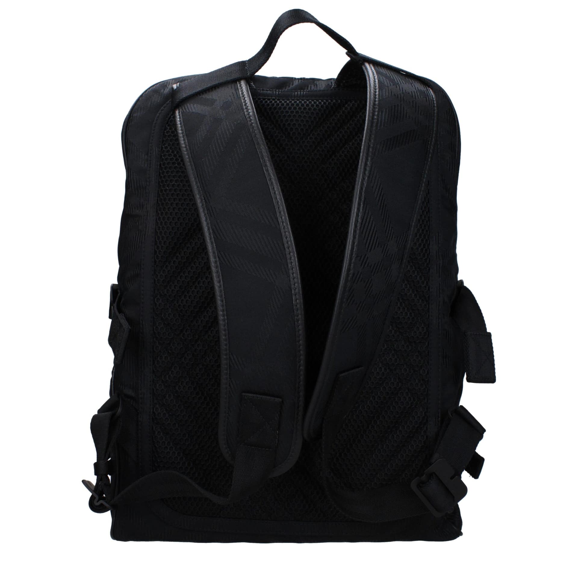 Burberry Black Fabric Backpack - Image 3