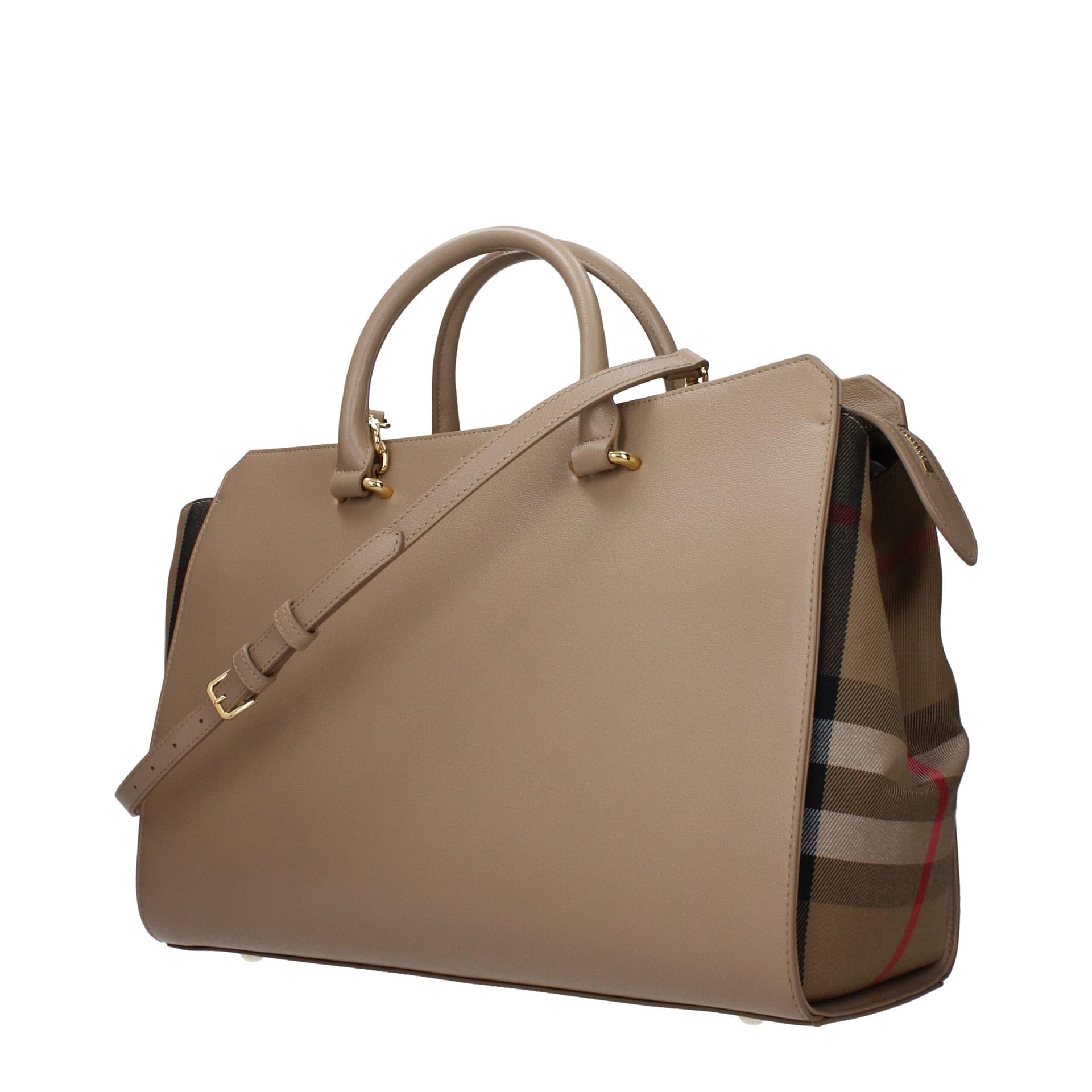 Burberry Beige Leather Handbag - Image 2