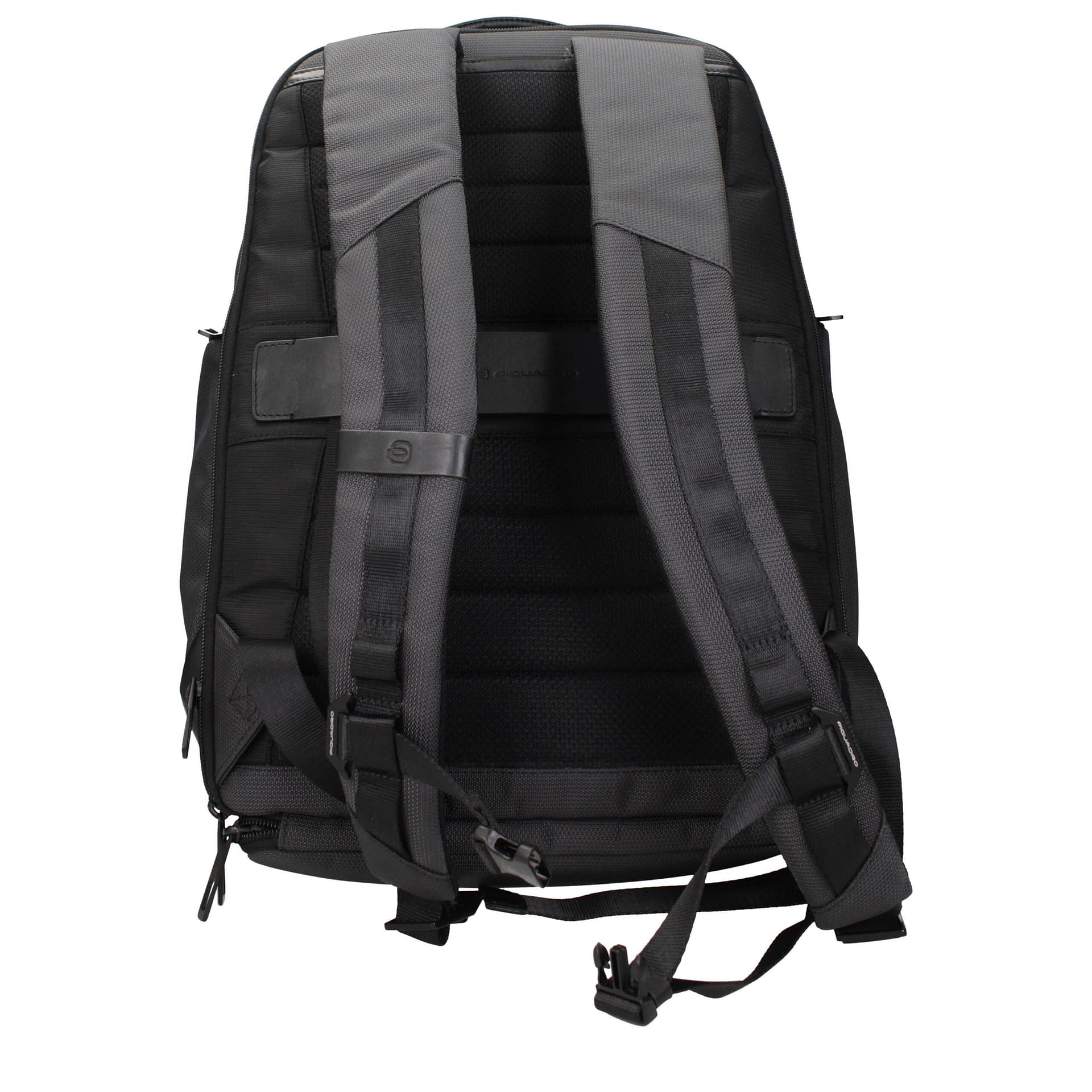 Piquadro Gray Fabric Backpack - Image 3