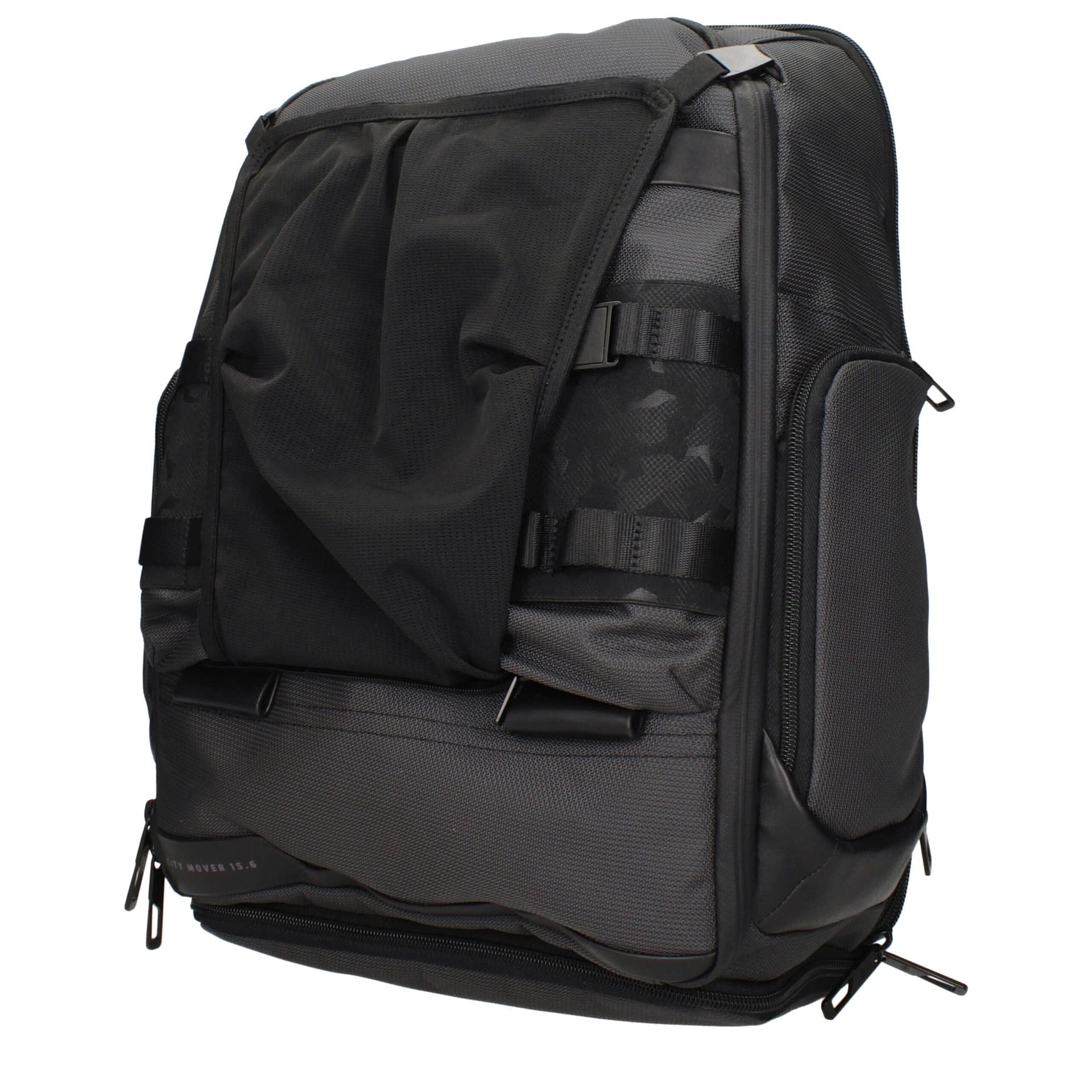 Piquadro Gray Fabric Backpack - Image 4