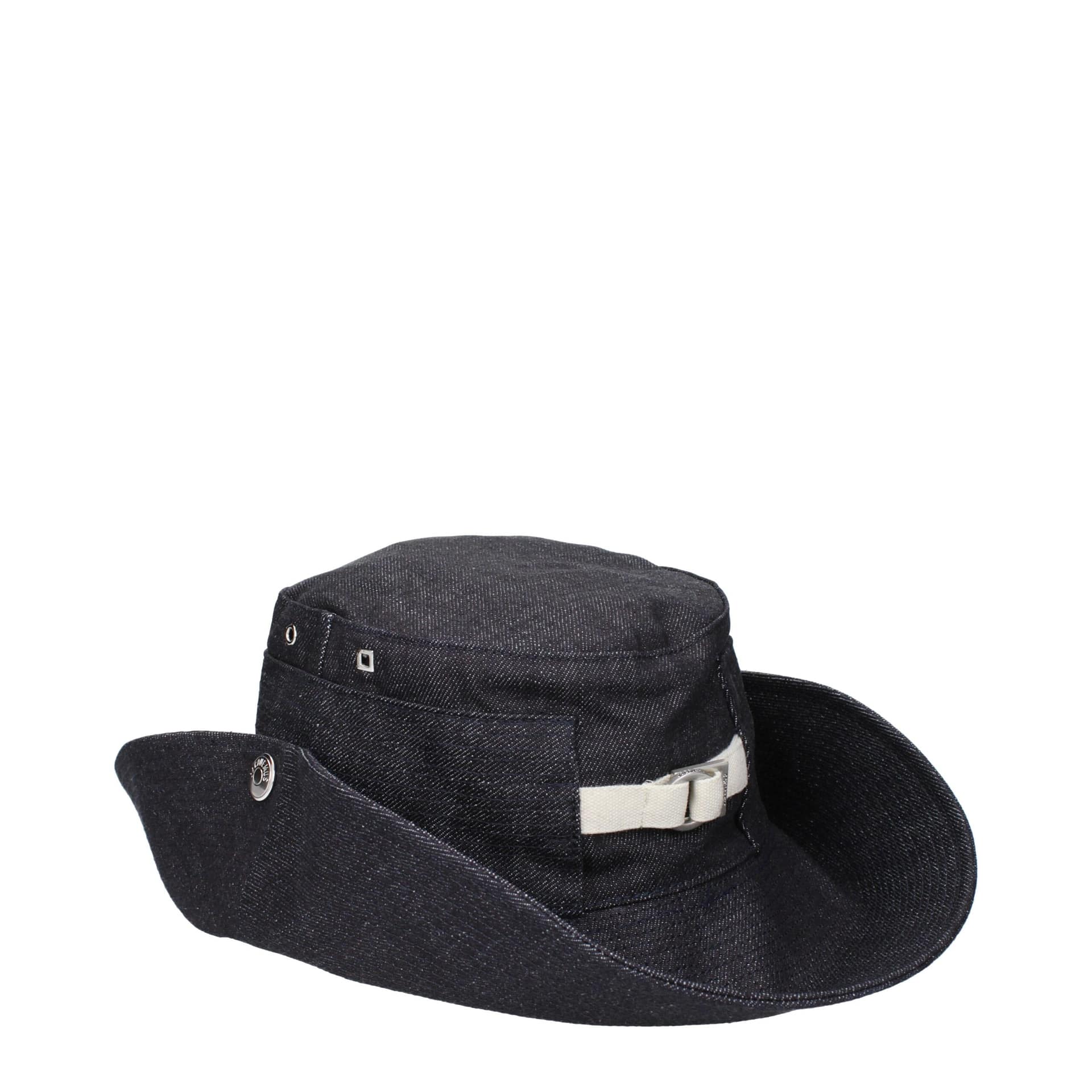 Jacquemus Blue Cotton Sunhat - Image 2