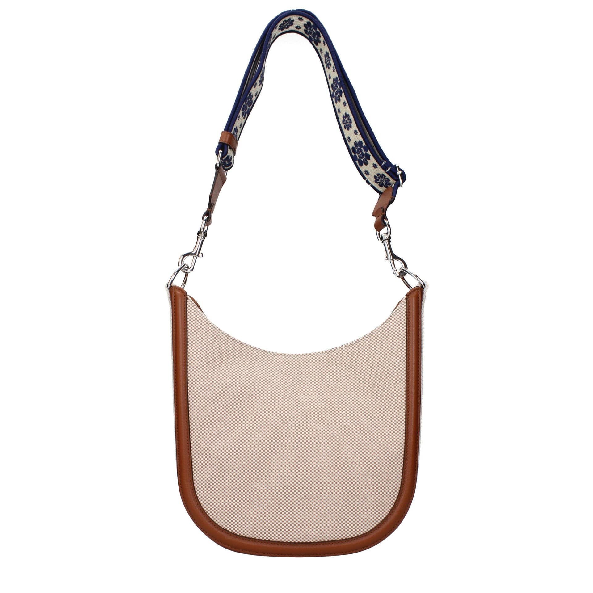 Valentino Garavani Beige Fabric Crossbody Bag - Image 3
