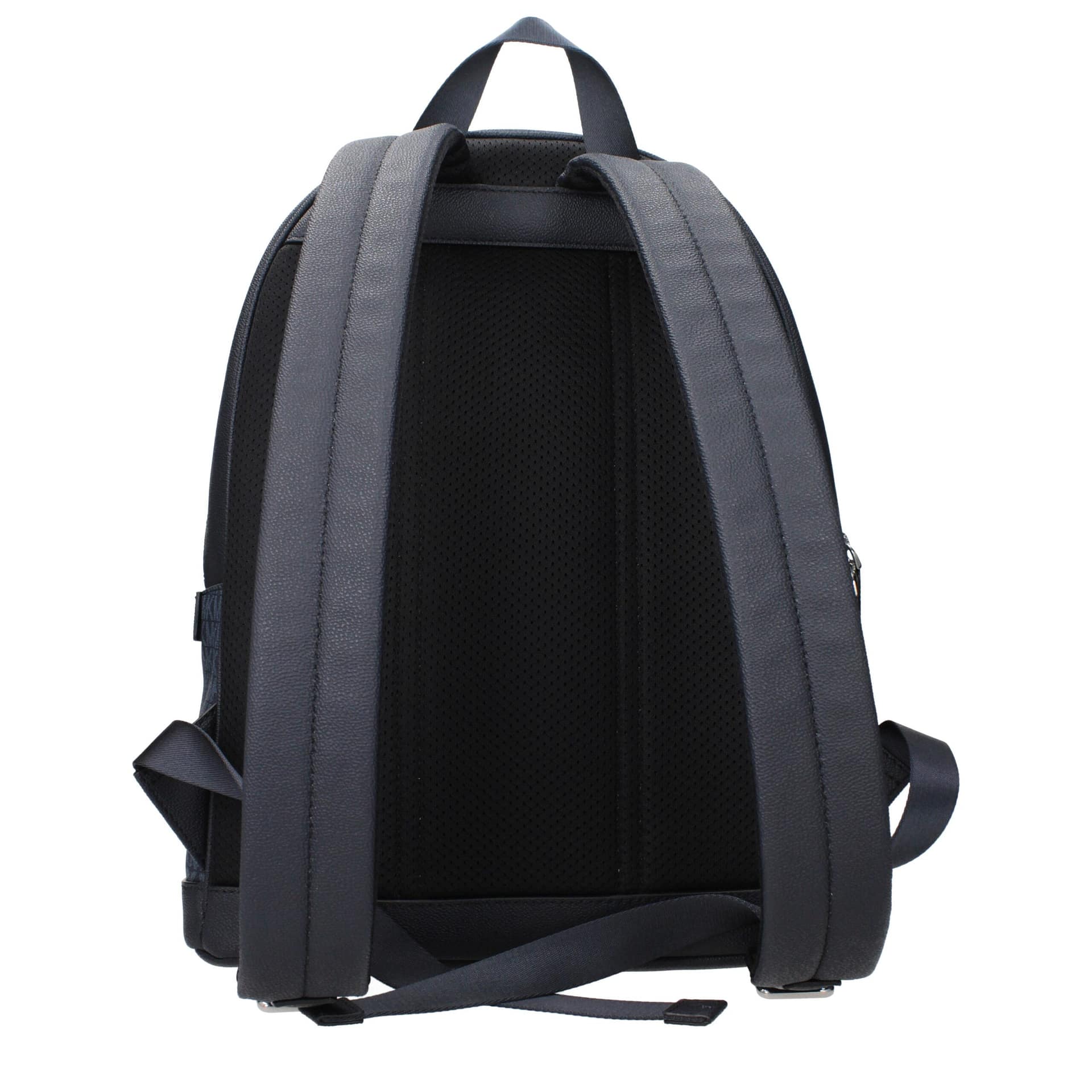 Michael Kors Blue Fabric Backpack - Image 3