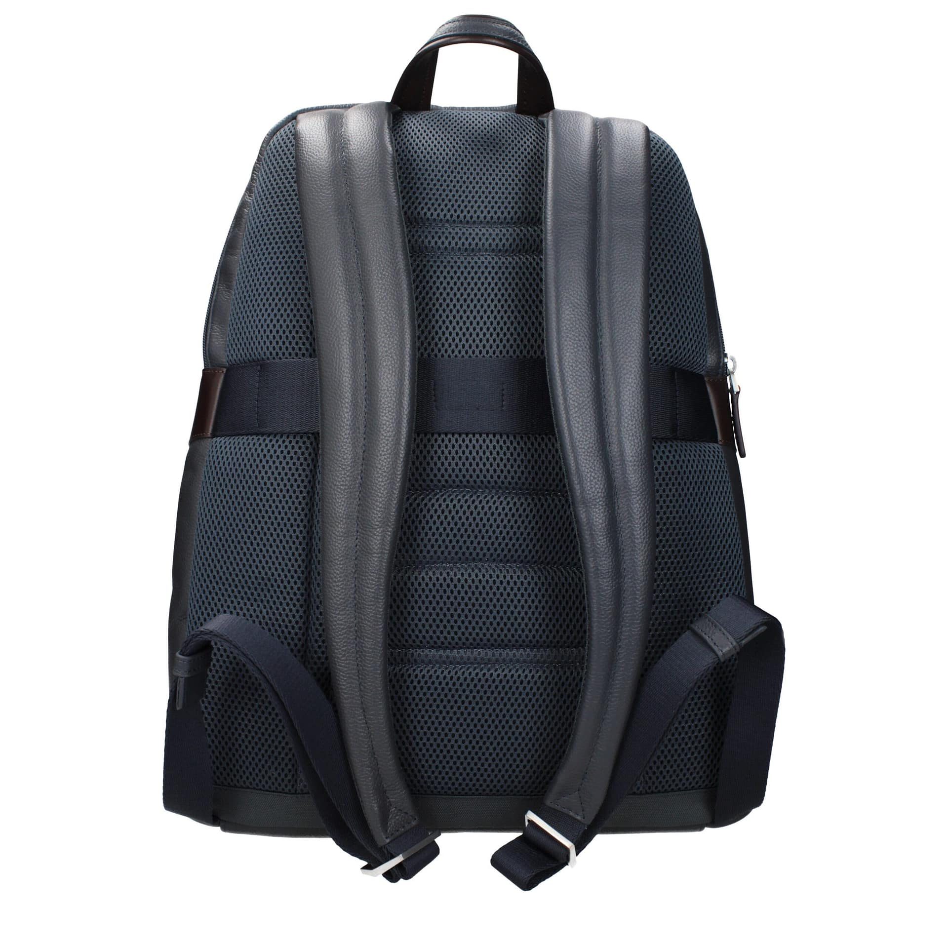 Piquadro Gray Leather Backpack - Image 3