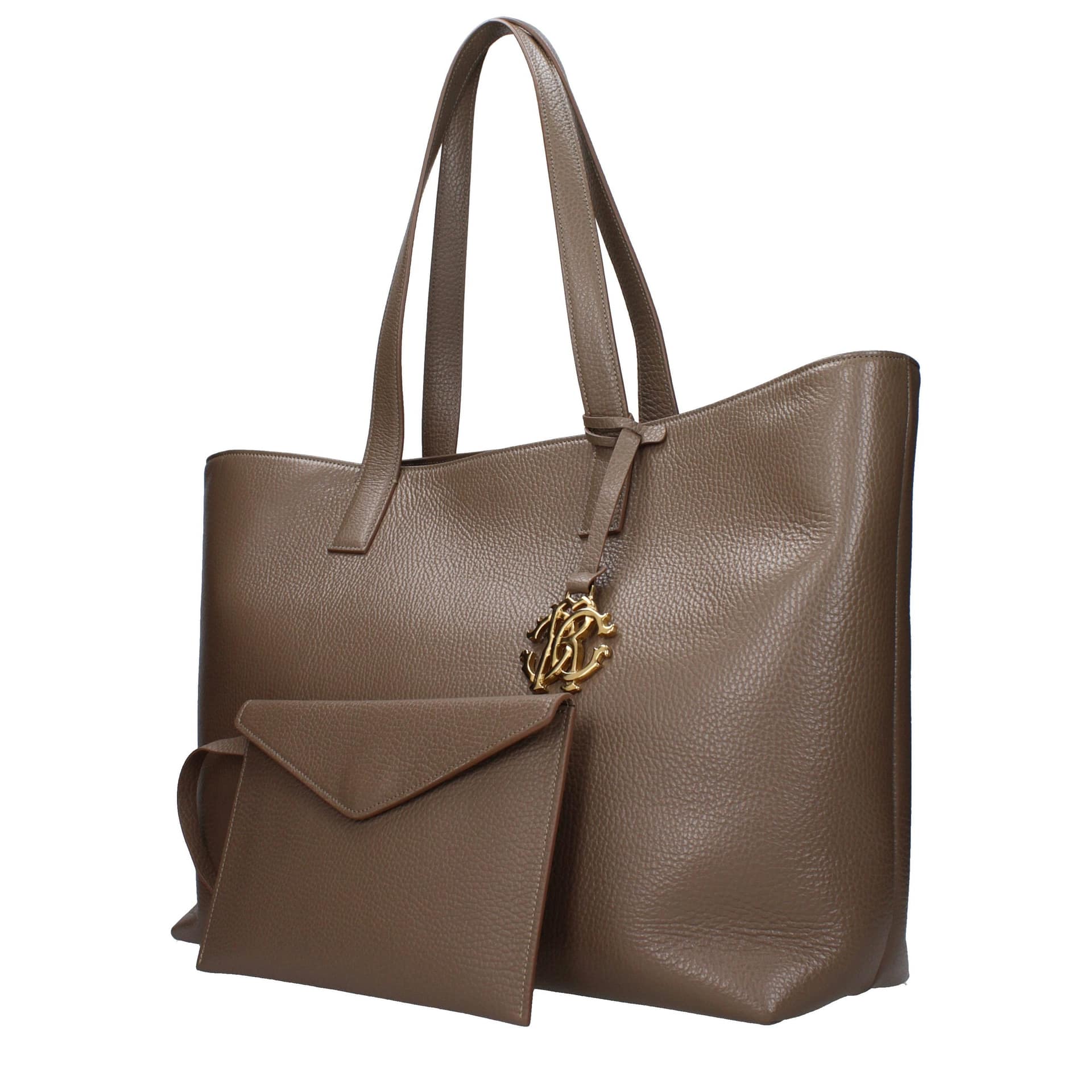 Roberto Cavalli Brown Leather Shoulder Bag - Image 2