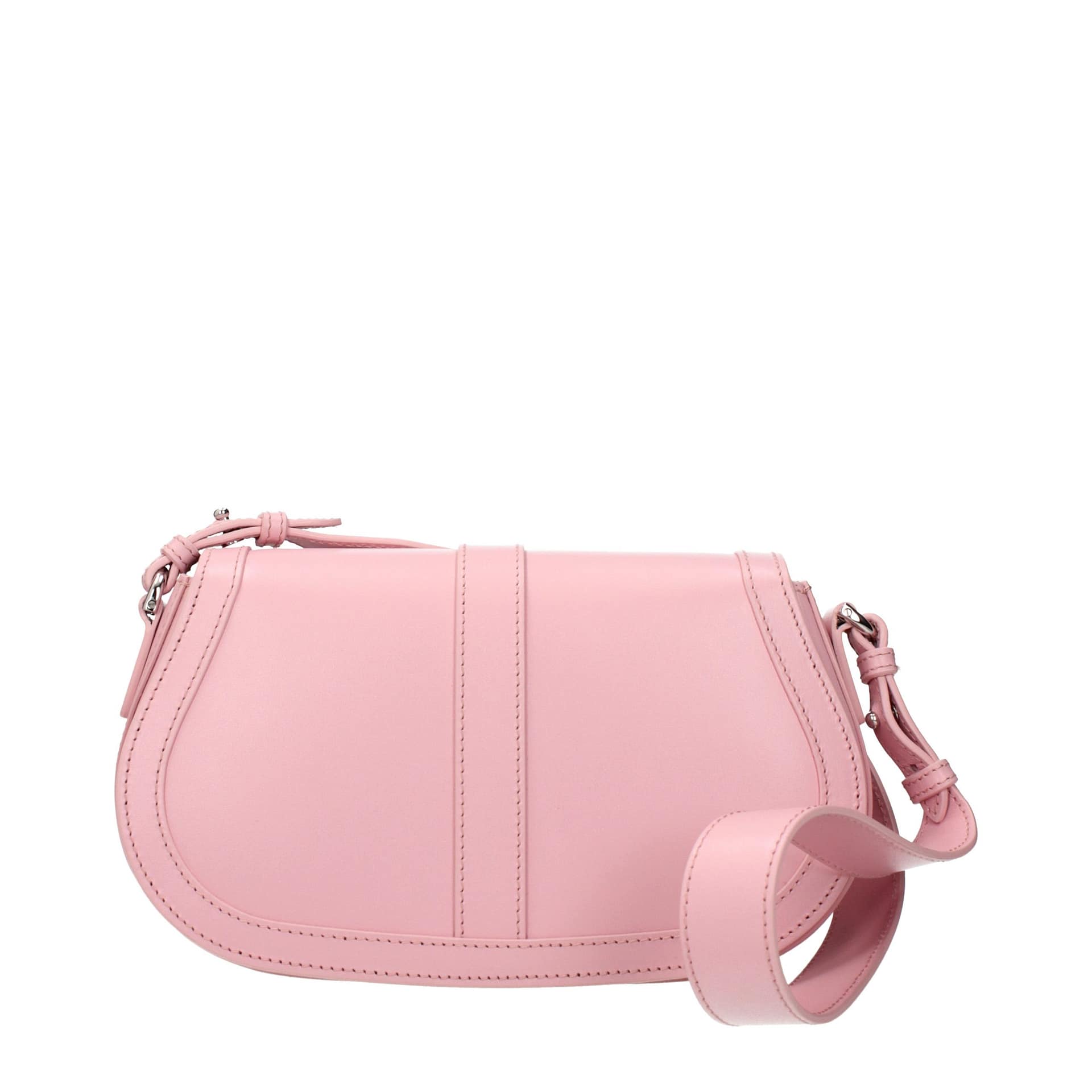 Versace Pink Leather Shoulder Bag - Image 4