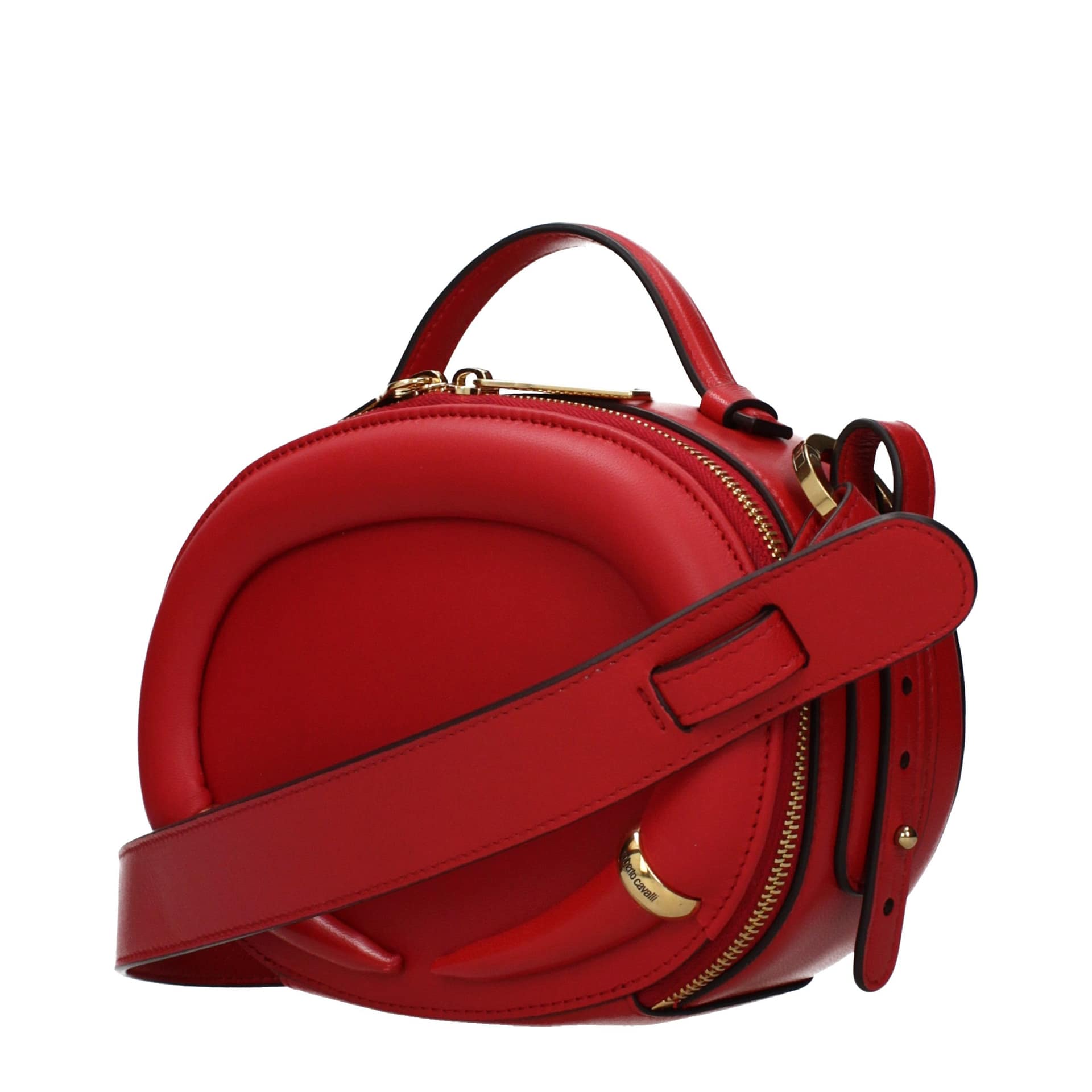 Roberto Cavalli Red Leather Handbag - Image 2