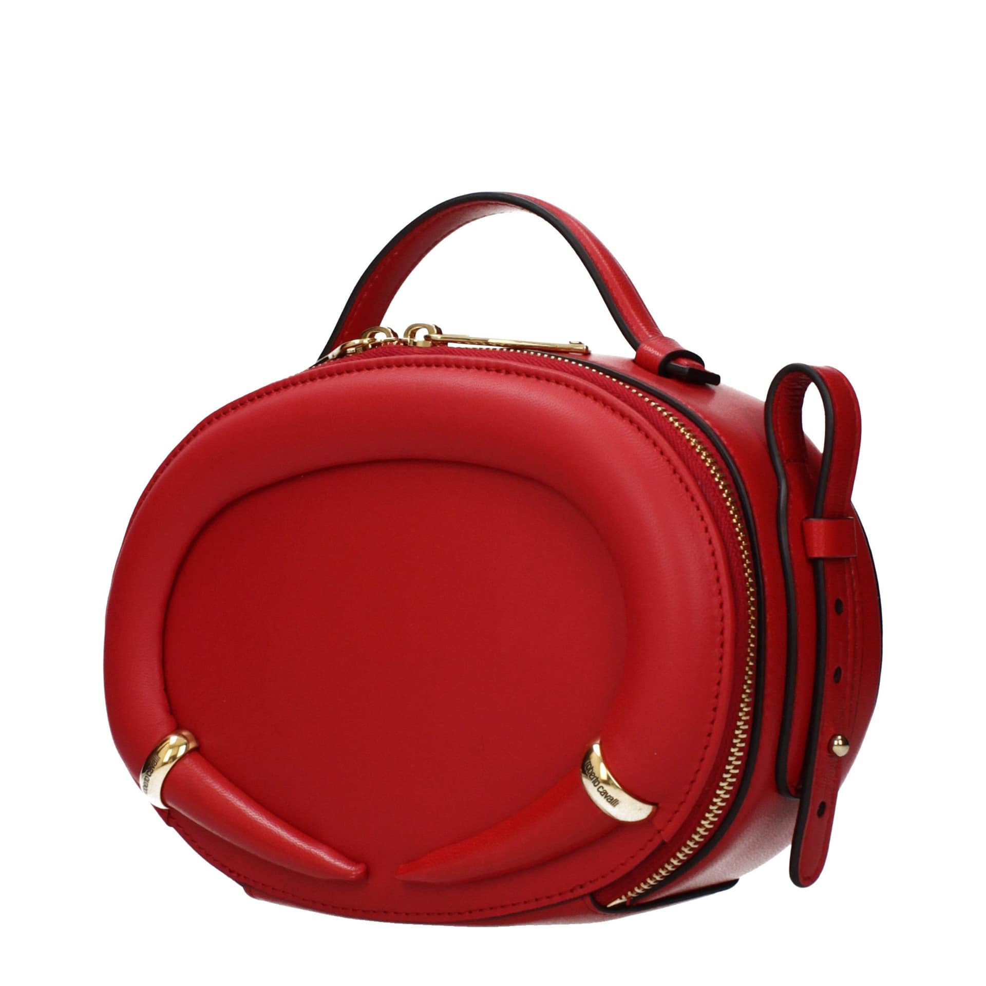Roberto Cavalli Red Leather Handbag - Image 3