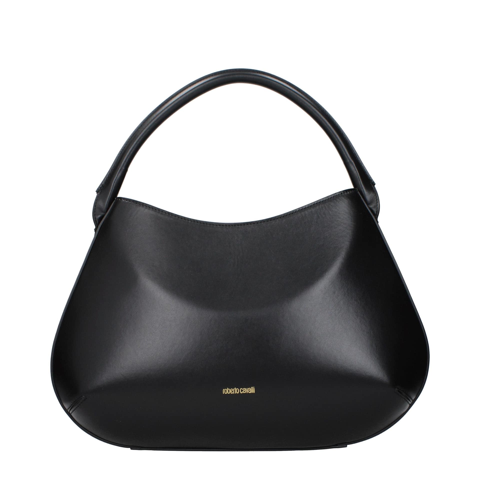 Roberto Cavalli Black Leather Handbag - Image 3