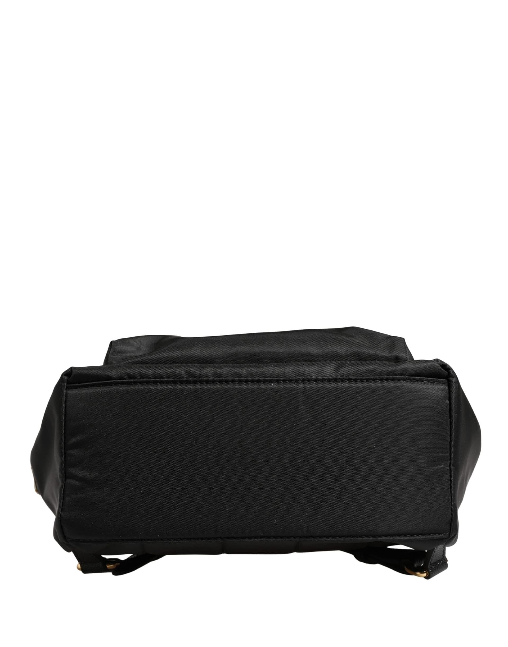 Dolce & Gabbana VULCANO Black Nylon #DGFAMILY Embellished Backpack Bag - Image 7