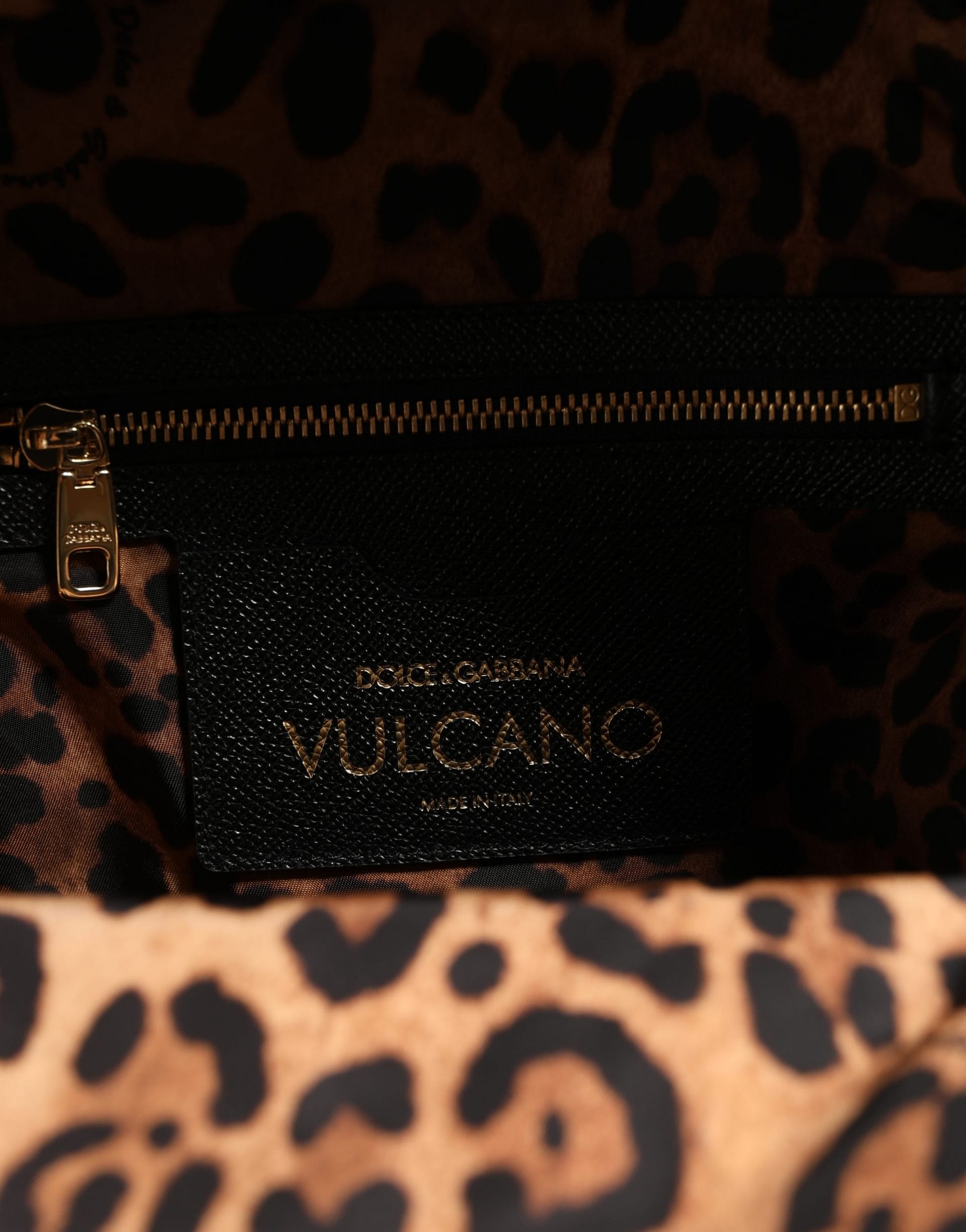 Dolce & Gabbana VULCANO Black Nylon #DGFAMILY Embellished Backpack Bag - Image 8