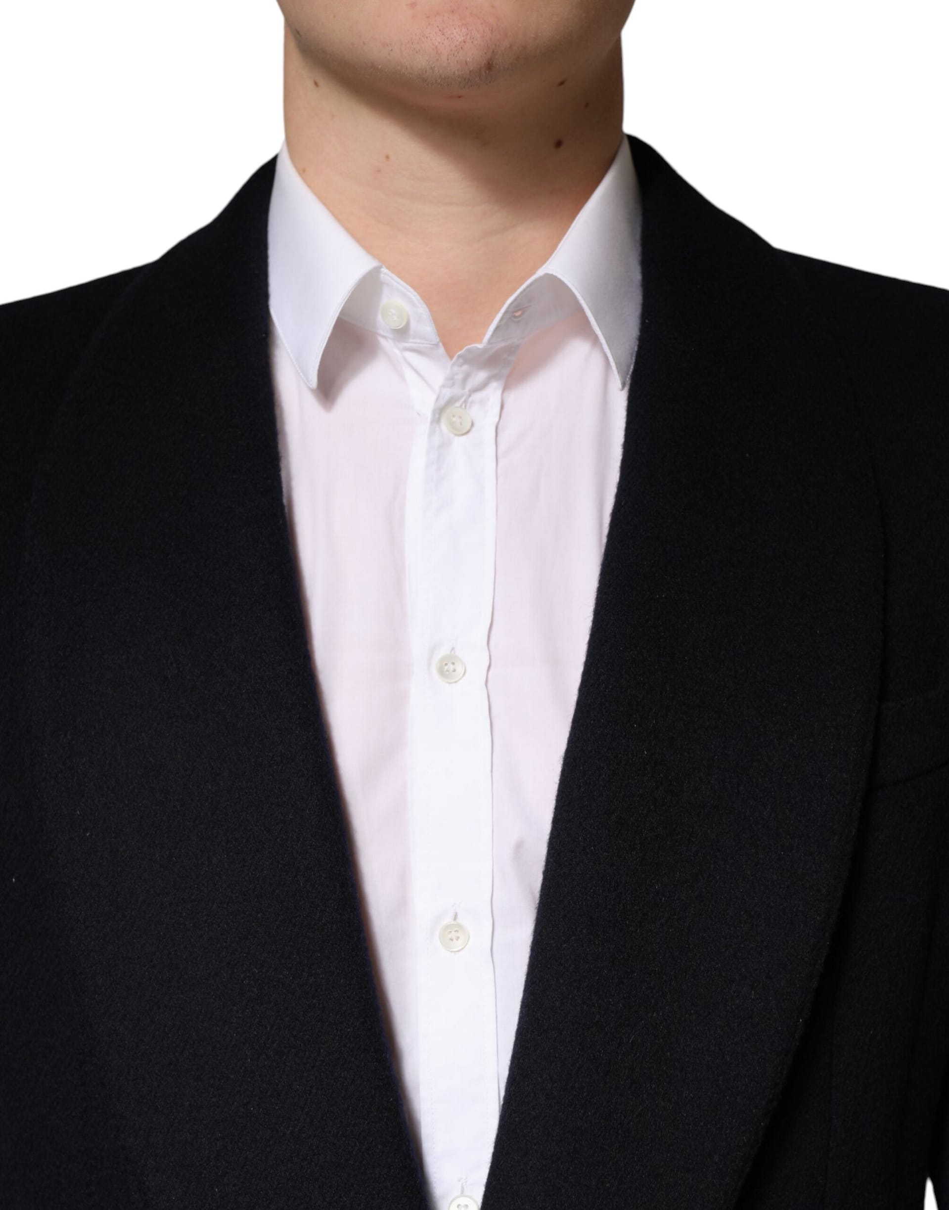 Dolce & Gabbana Black Single Breasted Trench Coat Jacket - Image 5