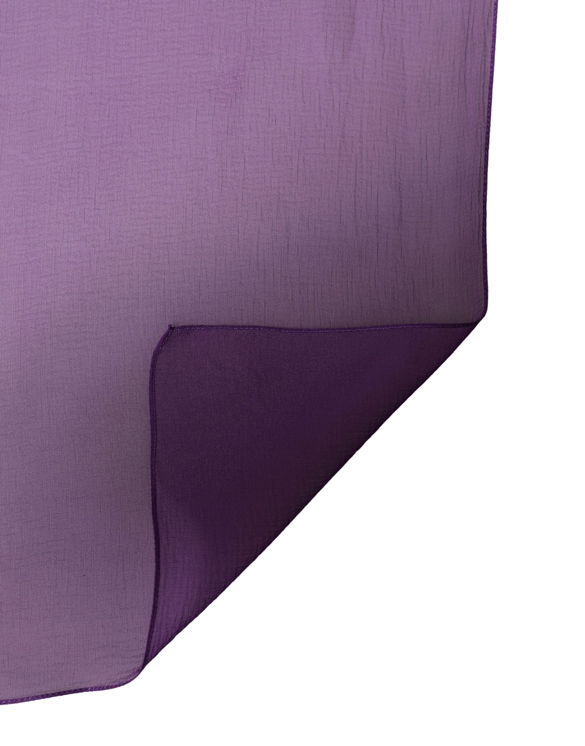 Dolce & Gabbana Purple Silk Neck Wrap Shawl Stole 200cm x 134cm Scarf - Image 5