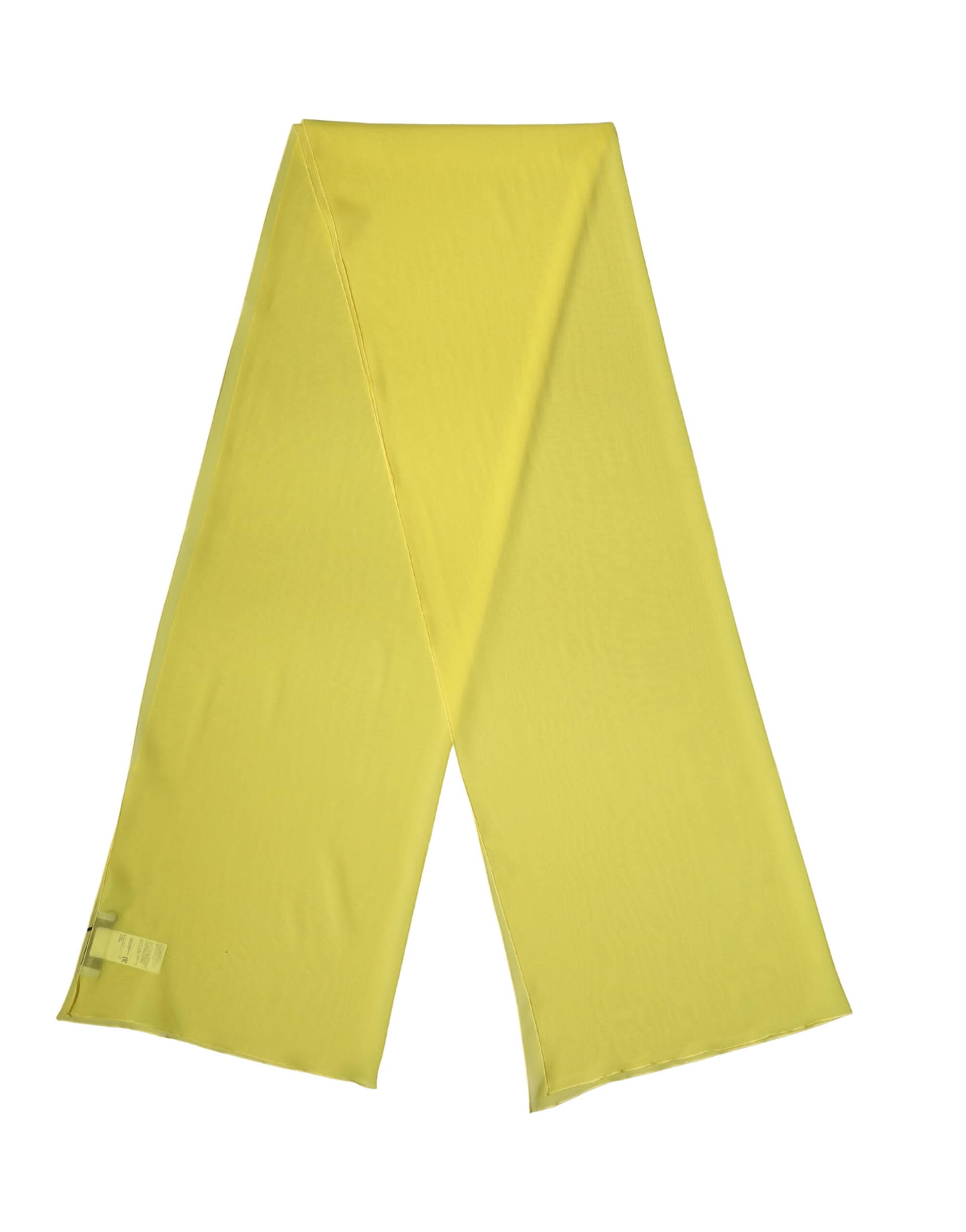 Dolce & Gabbana Yellow Silk Neck Wrap Shawl Stole 200cm x 64cm Scarf - Image 2