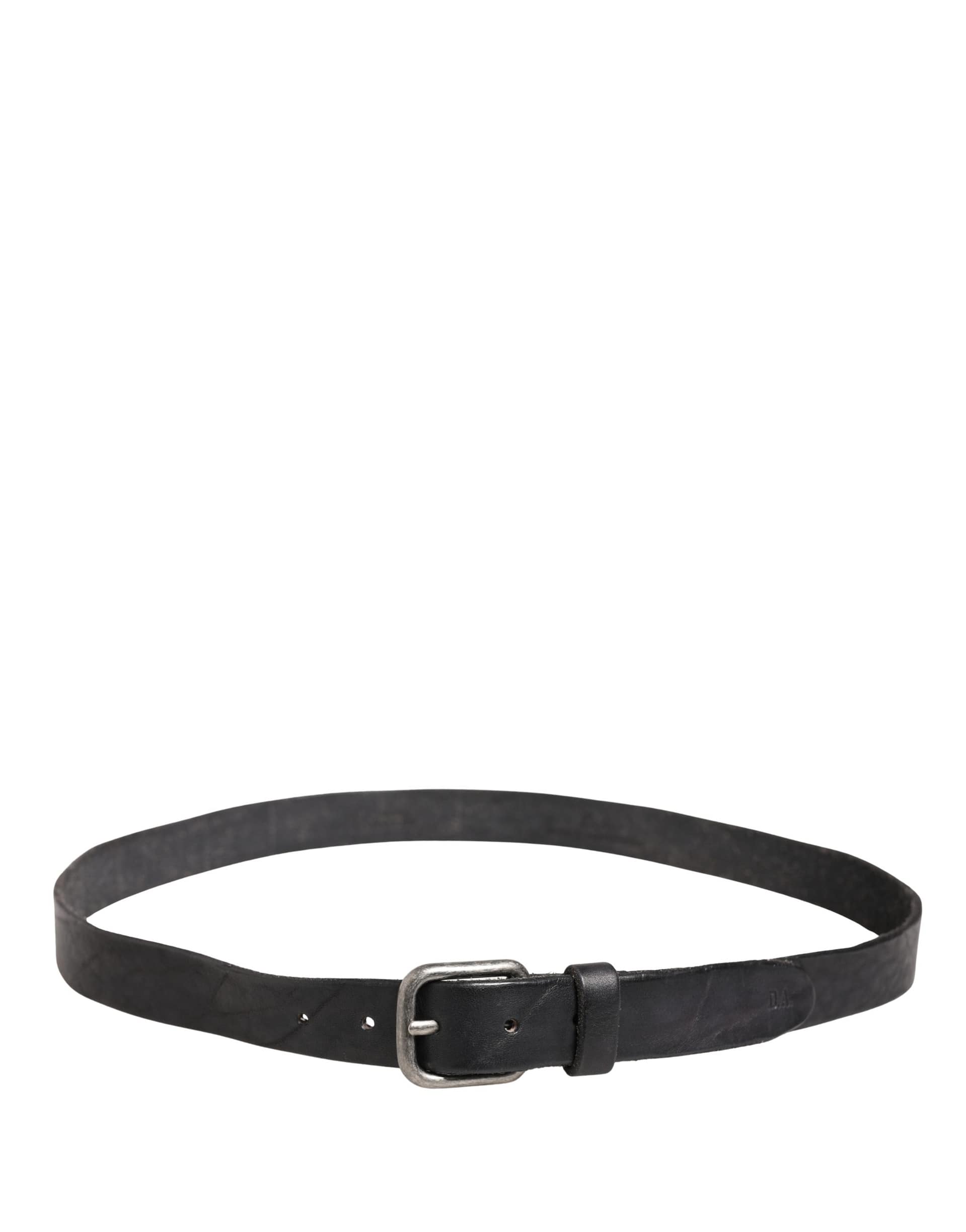 Daniele Alessandrini Men Black Leather Metal Buckle Belt - Image 3