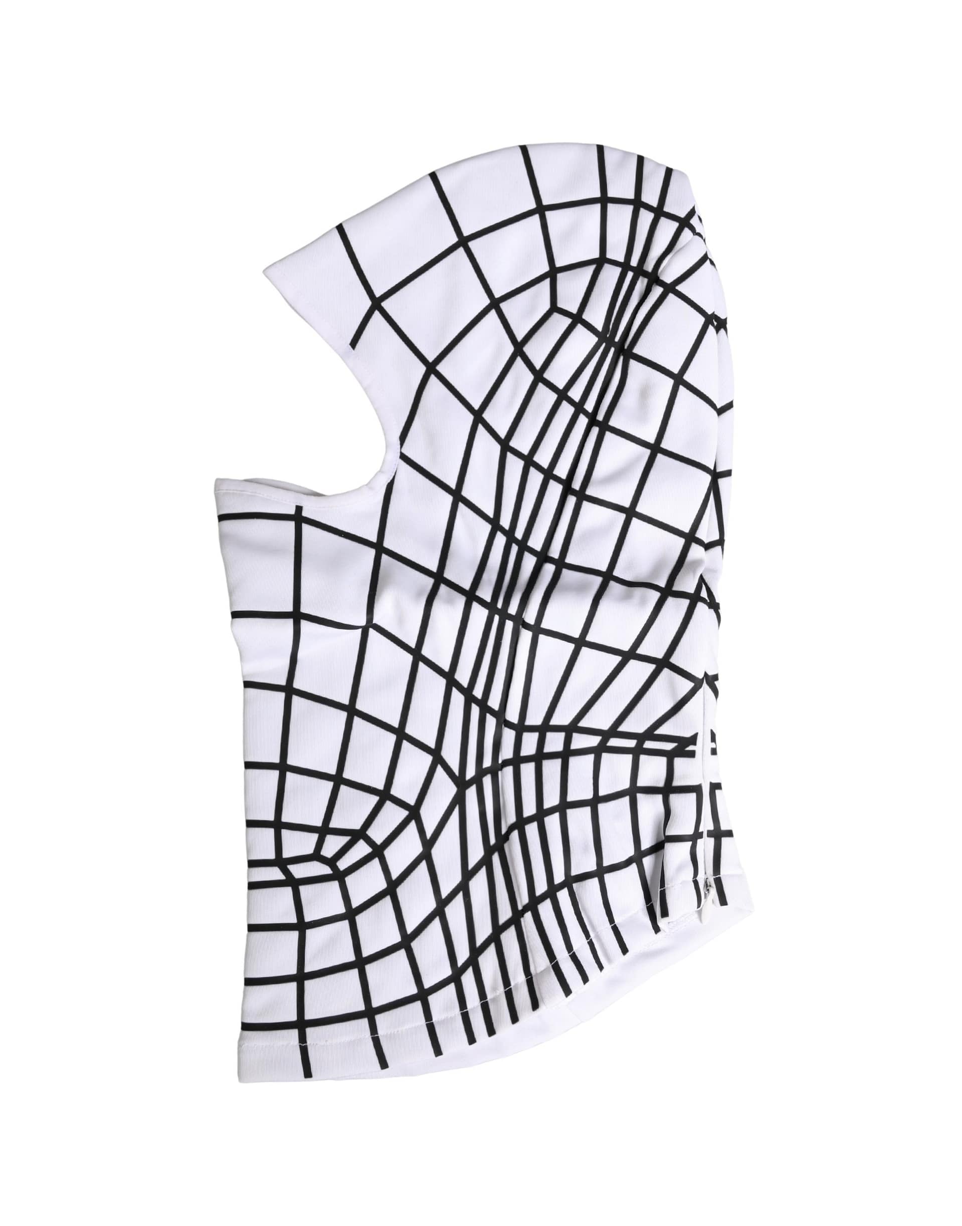 Dolce & Gabbana Men White Stripes Nylon Ski Mask Balaclava Hat - Image 3