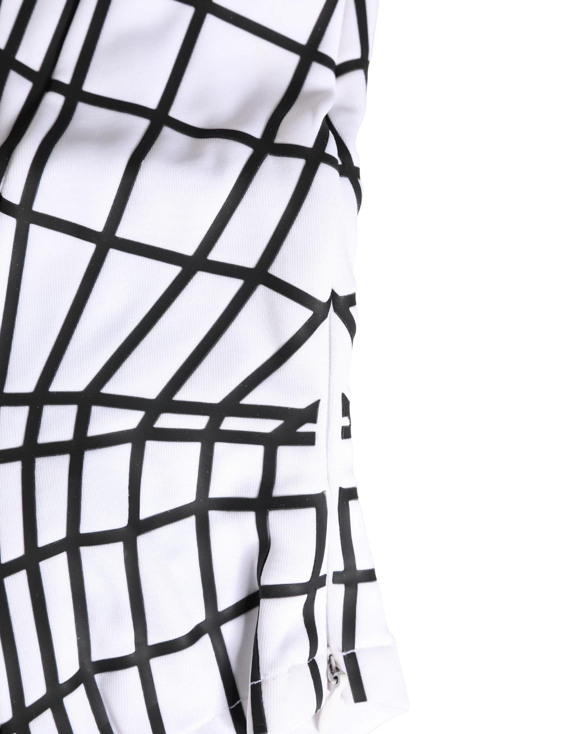 Dolce & Gabbana Men White Stripes Nylon Ski Mask Balaclava Hat - Image 4