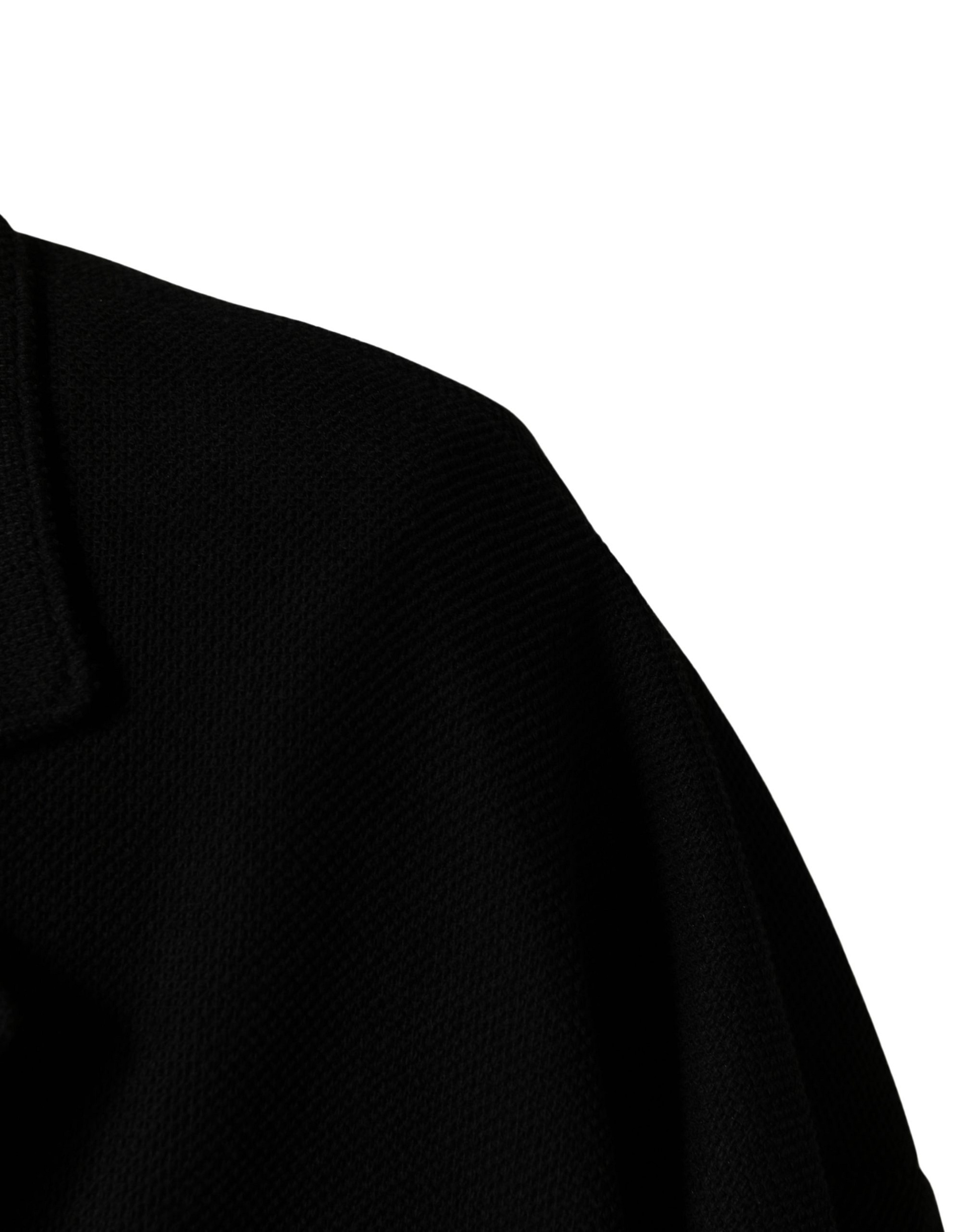 Dolce & Gabbana Black Double Breasted 2 Buttons Suit Jacket - Image 6